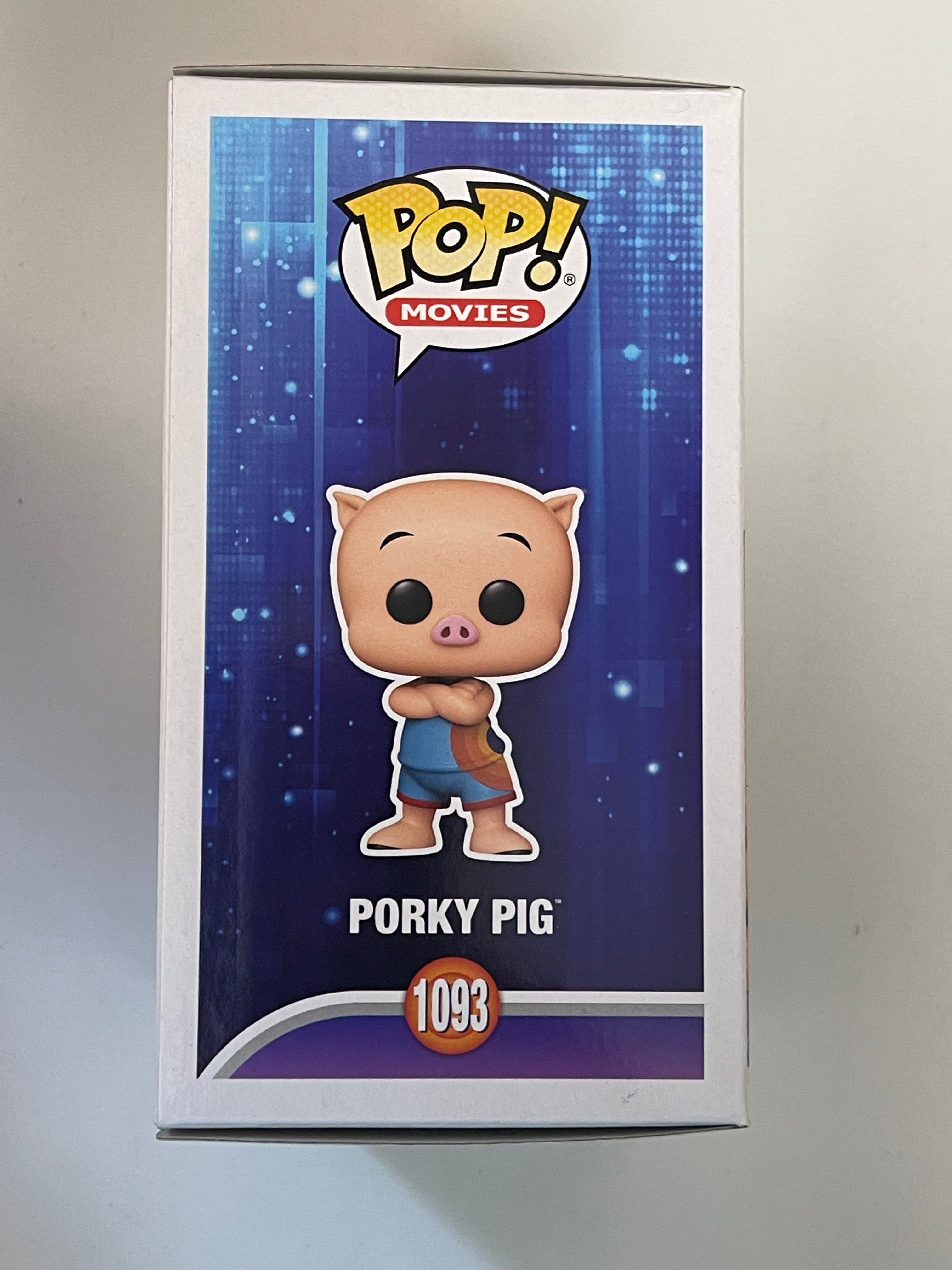 Funko Pop! Movies Porky Pig #1093 Space Jam 2 Funko Shop Exclusive Looney Tunes
