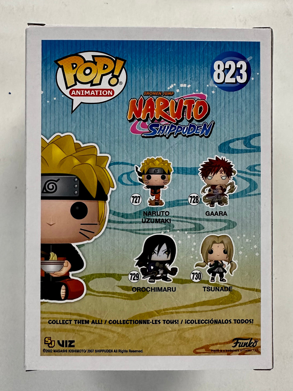 Funko Pop! Animation Naruto Uzumaki Eating Noodles #823 Shippuden 2021 Exclusive