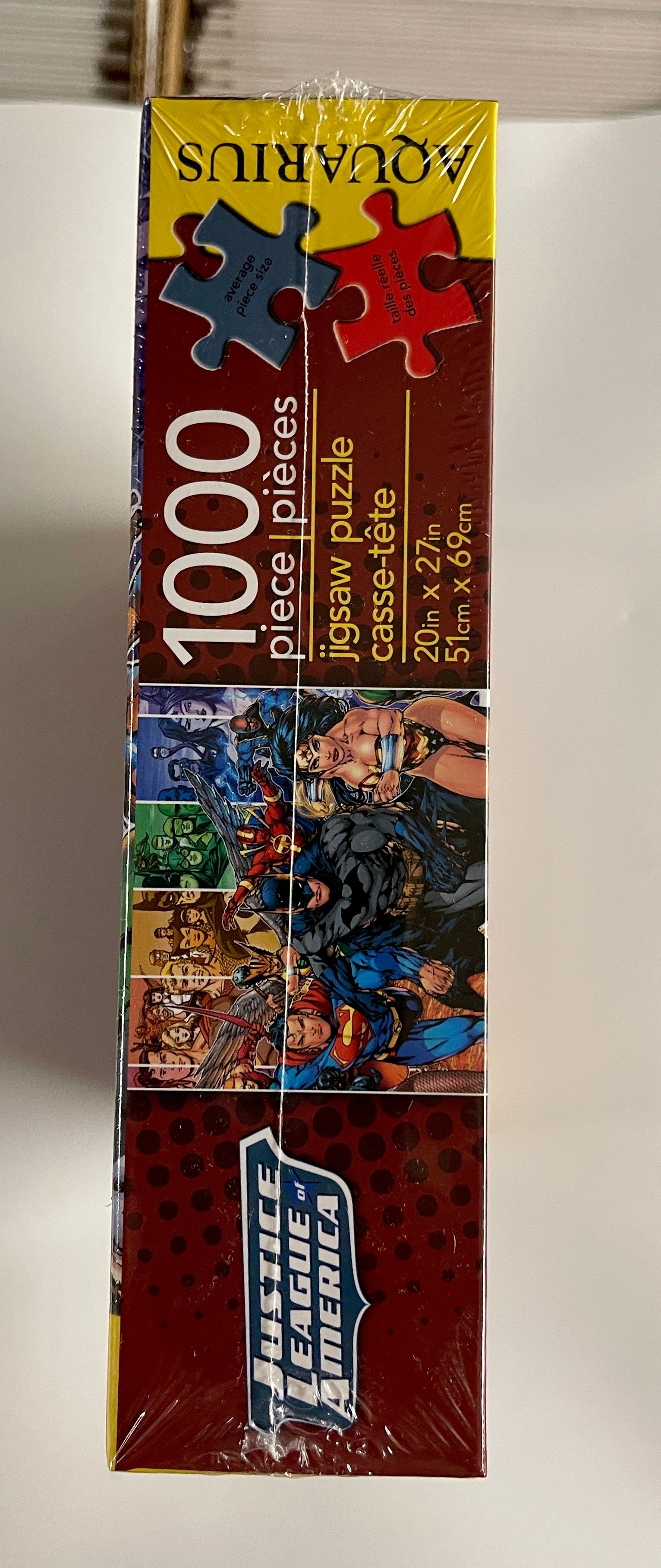 DC Comics Justice League of America 1000 Piece Jigsaw Puzzle Aquarius Turner