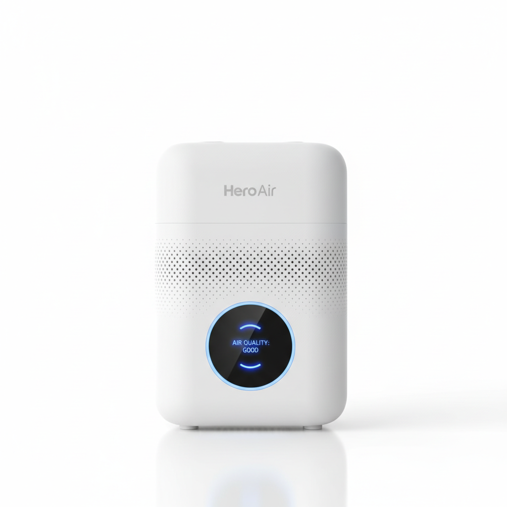 👉 Hero Air™ – Smart Portable Air Purifier (Up to 1,000 Sq Ft Coverage)