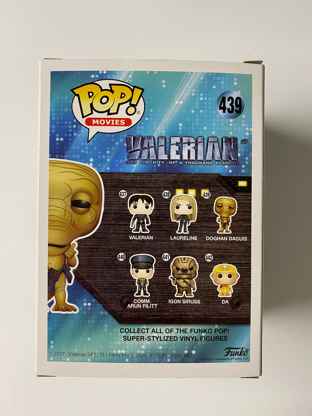 Funko Pop! Movies Doghan Daguis #439 Valerian City Of A Thousand Planets 2017