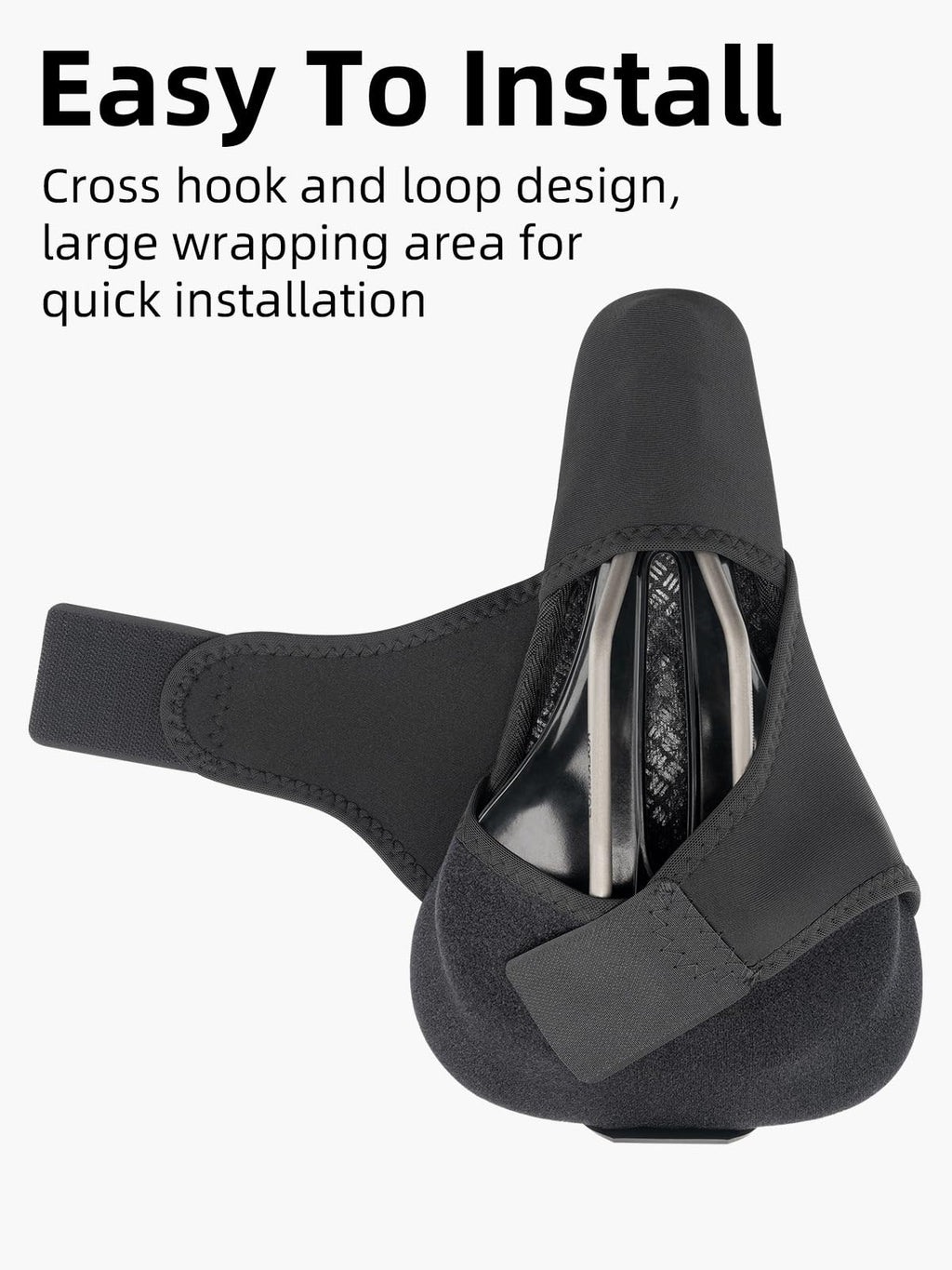 ROCKBROS Gel Bike Seat Cover Comfortable Padded Cushion for Peloton