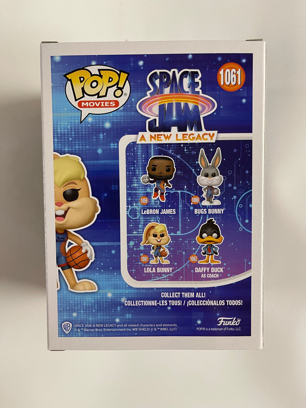 Funko Pop! Movies Lola Bunny #1061 Space Jam A New Legacy Looney Tunes