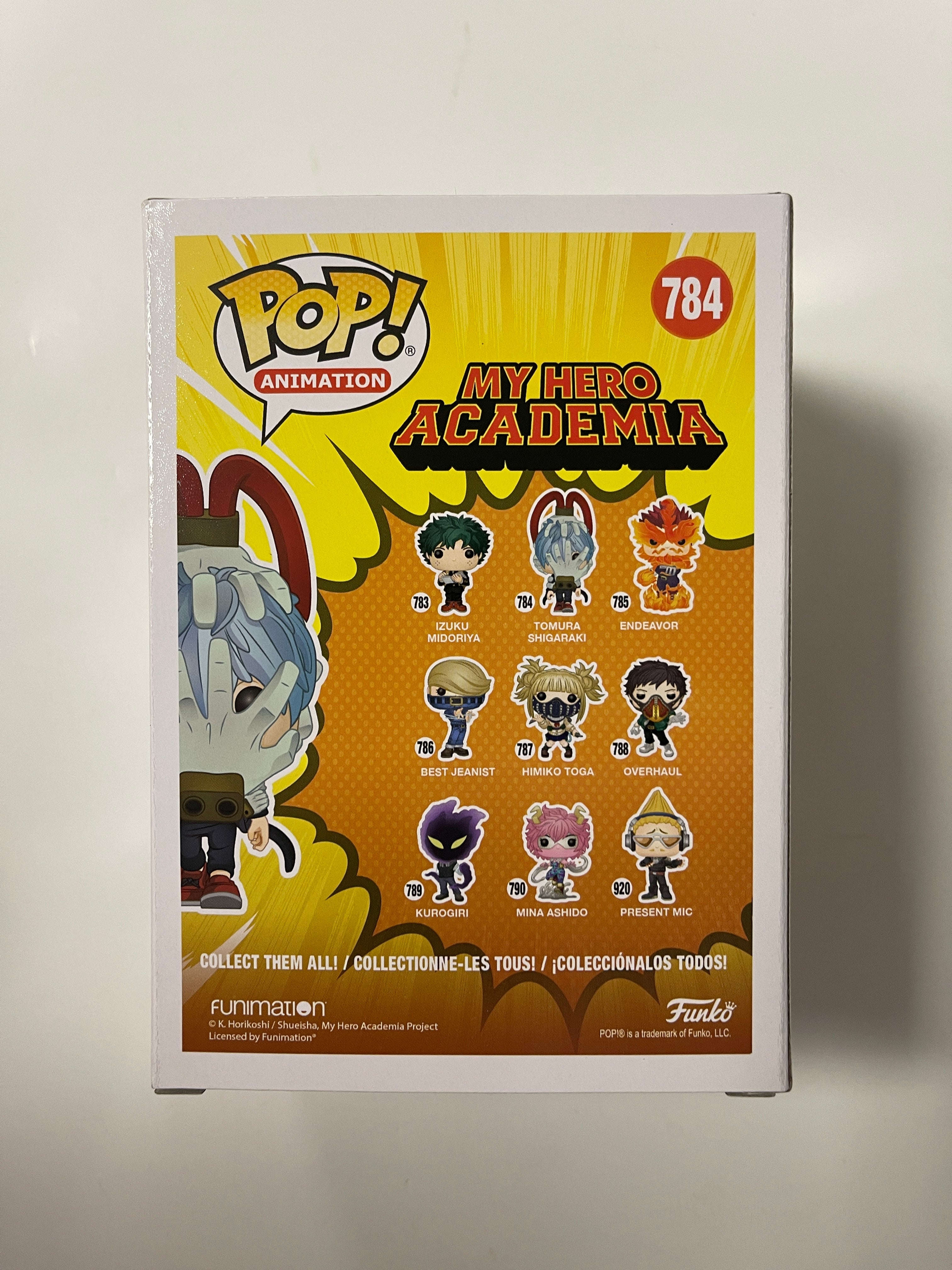 Funko Pop! Animation Tomura Shigaraki #784 My Hero Academia Villain 2020