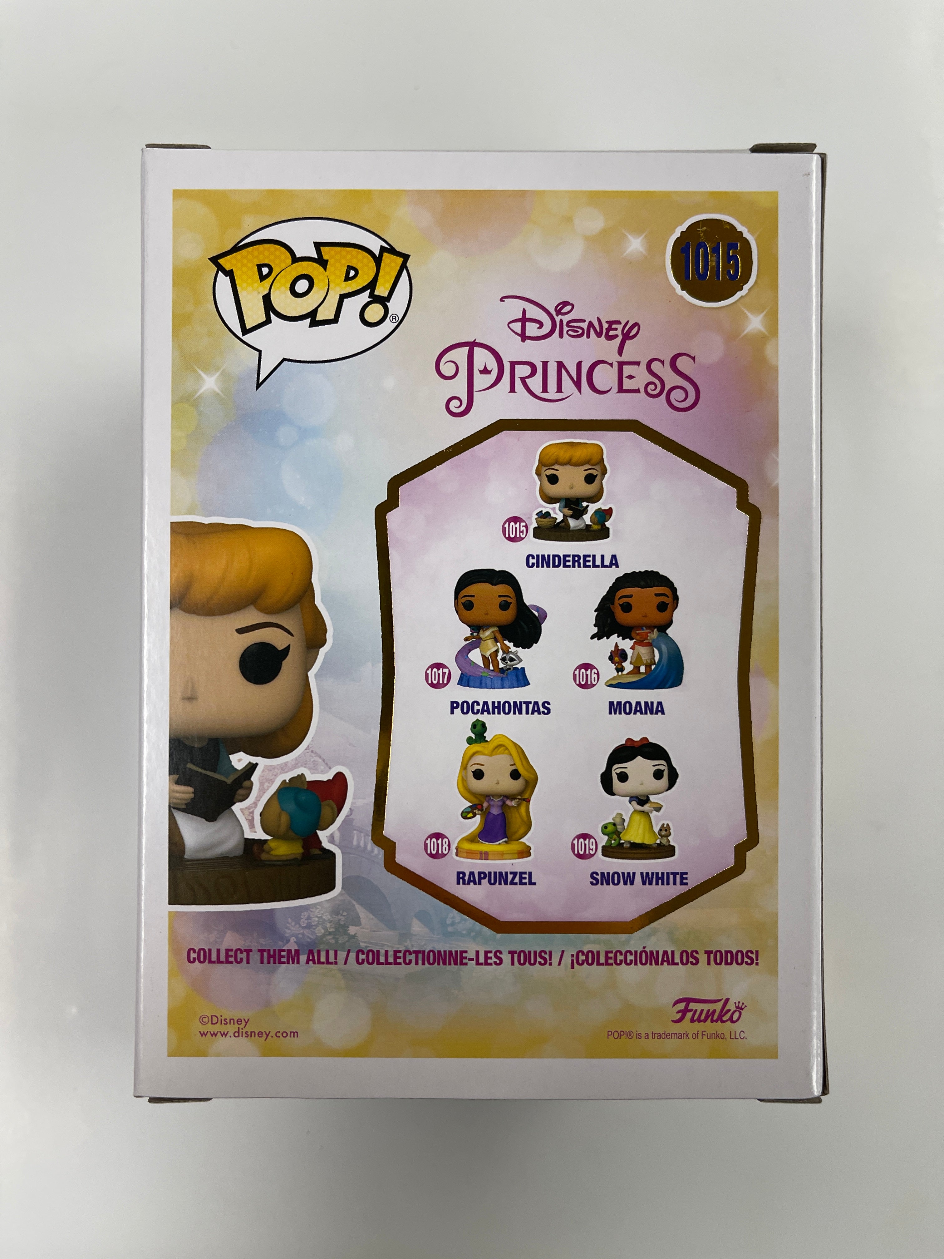 Funko Pop! Disney Princess Cinderella Reading To Mice #1015 Ultimate Collection