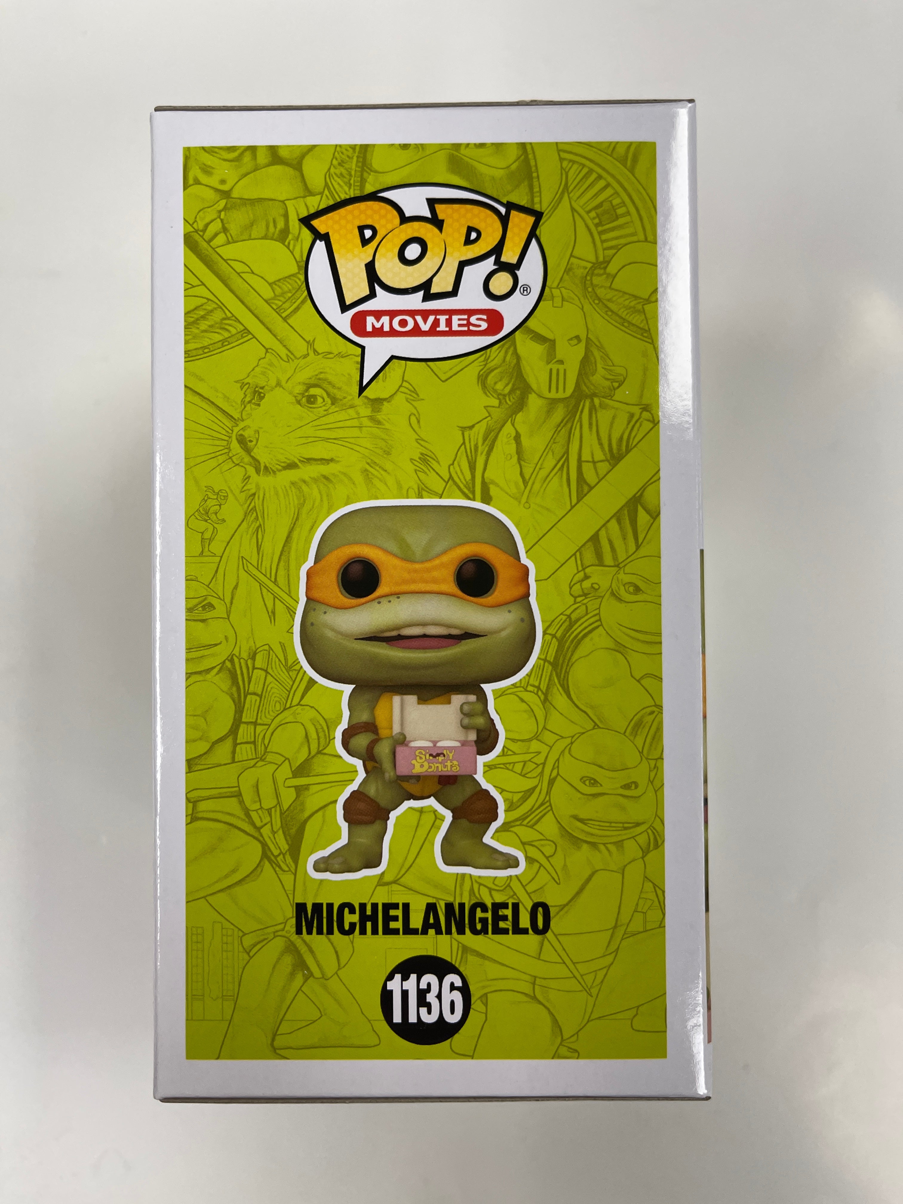 Funko Pop! Movies Michelangelo #1136 Teenage Mutant Ninja Turtles Secret of The Ooze