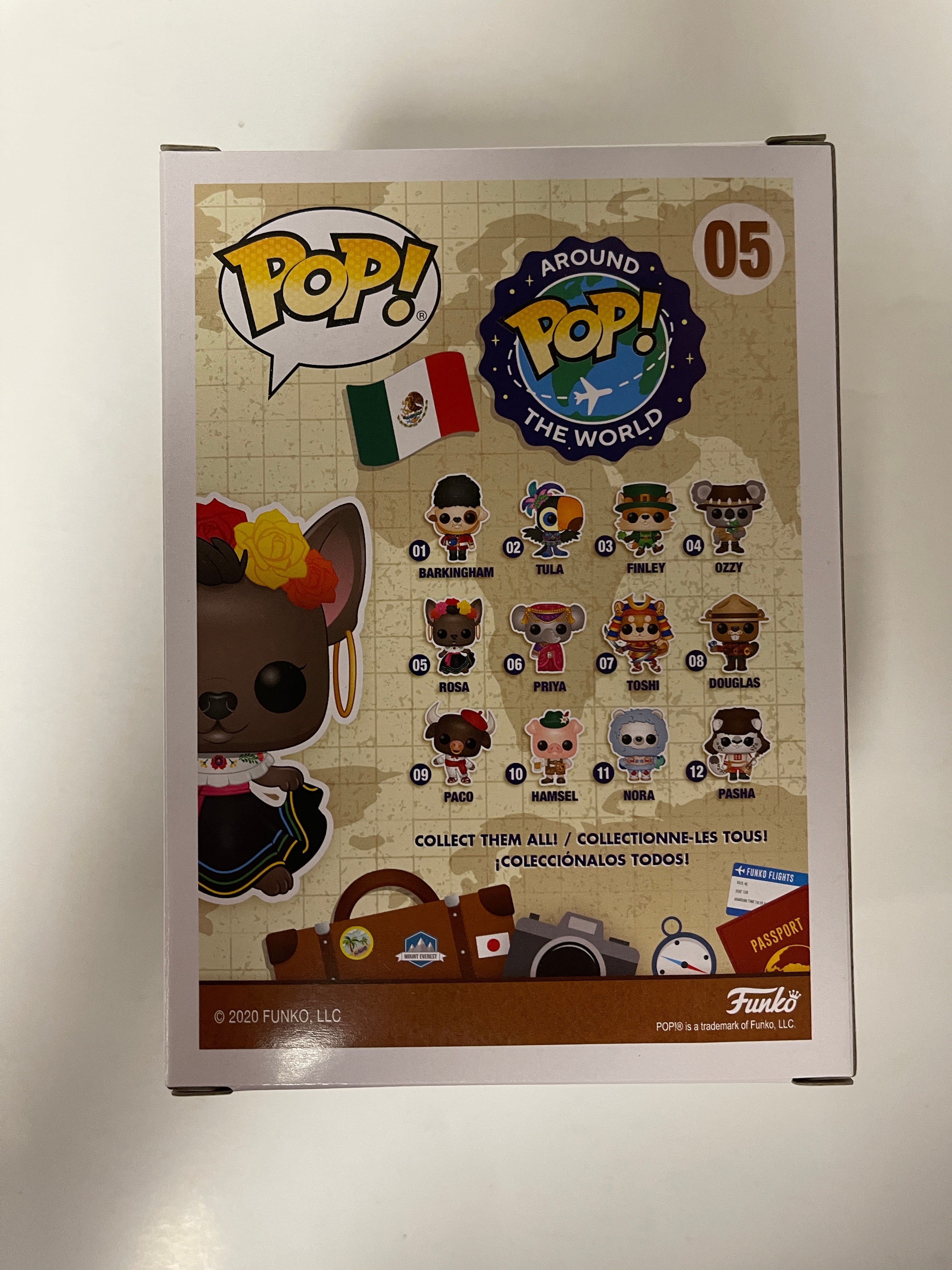 Funko Pop! Rosa (Mexico) #05 Around The World Funko Shop 2020 Exclusive