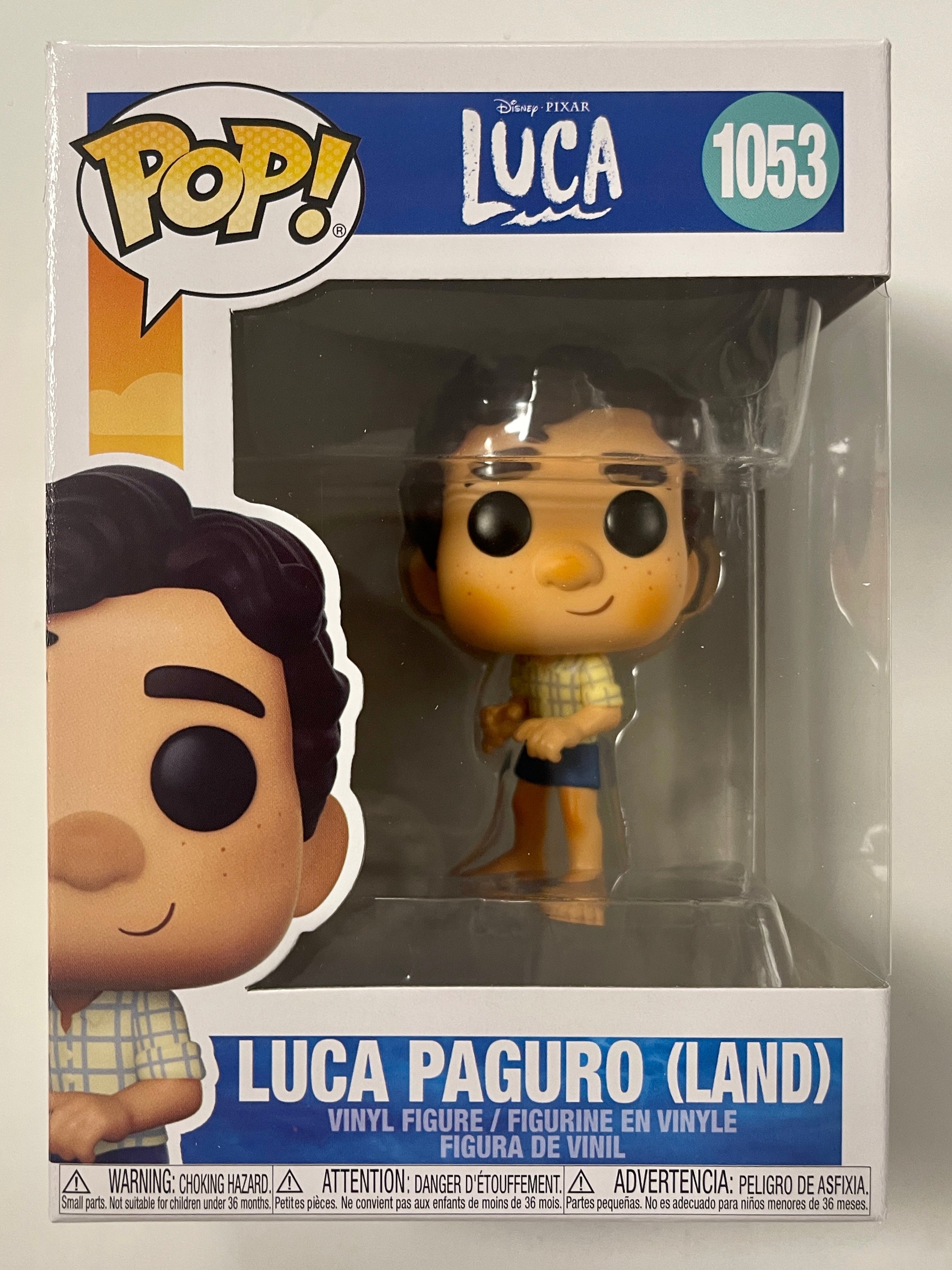 Funko Pop! Disney Luca Paguro (Land) #1053 Pixar Luca 2021 Italy Vespa