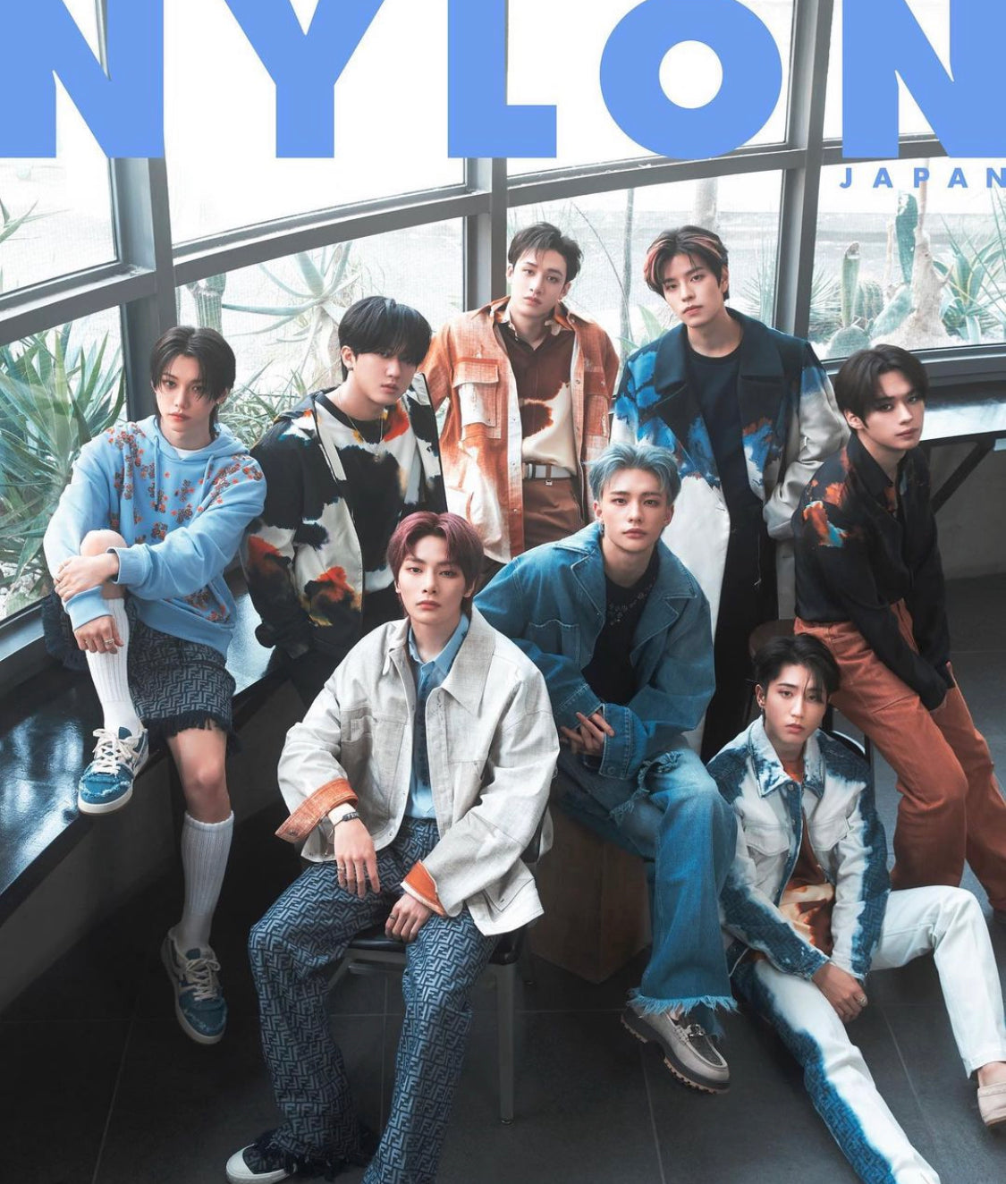 Stray Kids On Cover Of Nylon Special Edition Japanese Magazine (March 2023 Issue)