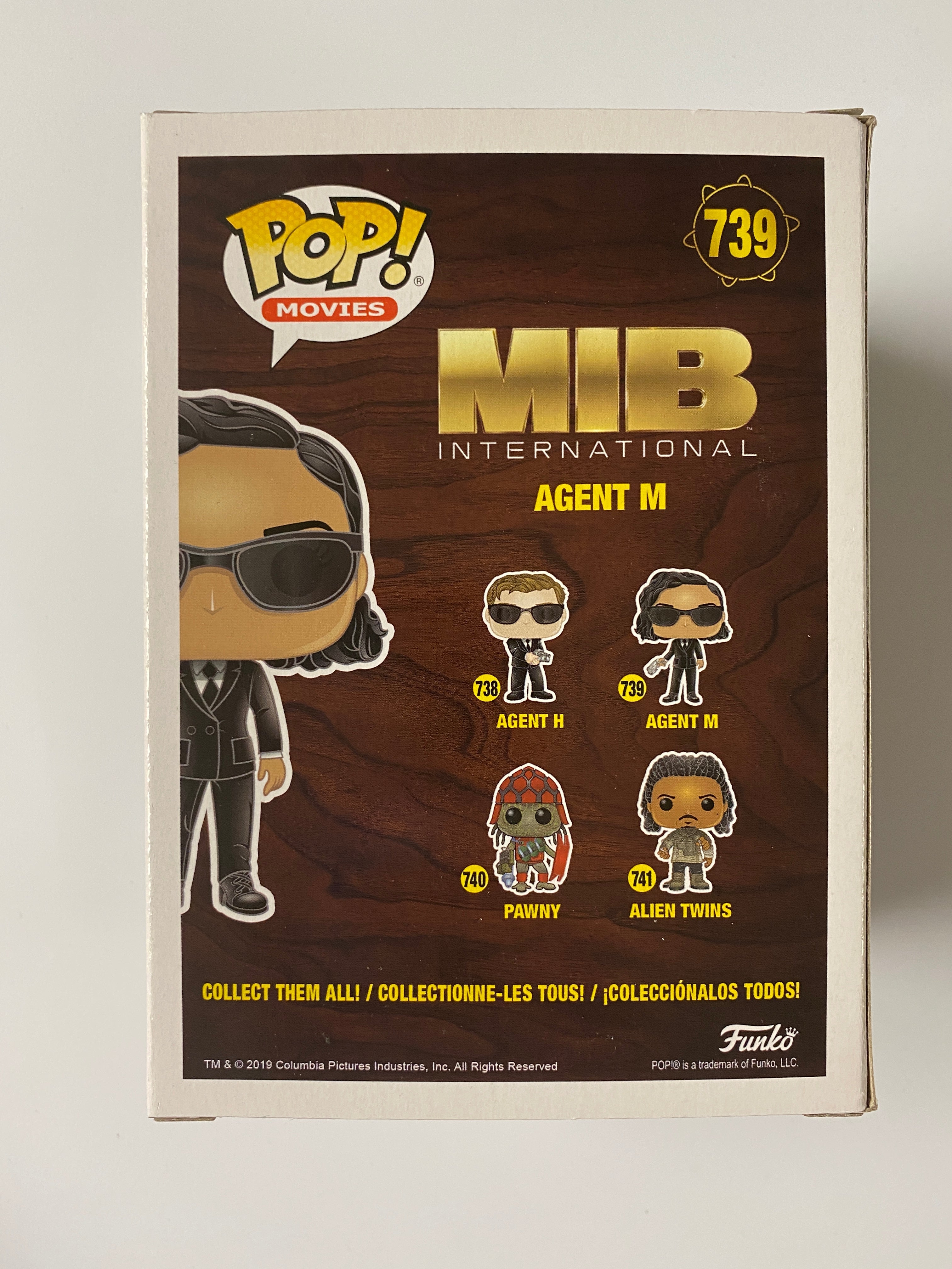 Funko Pop! Movies Agent M #739 Men in Black International Vaulted 2019