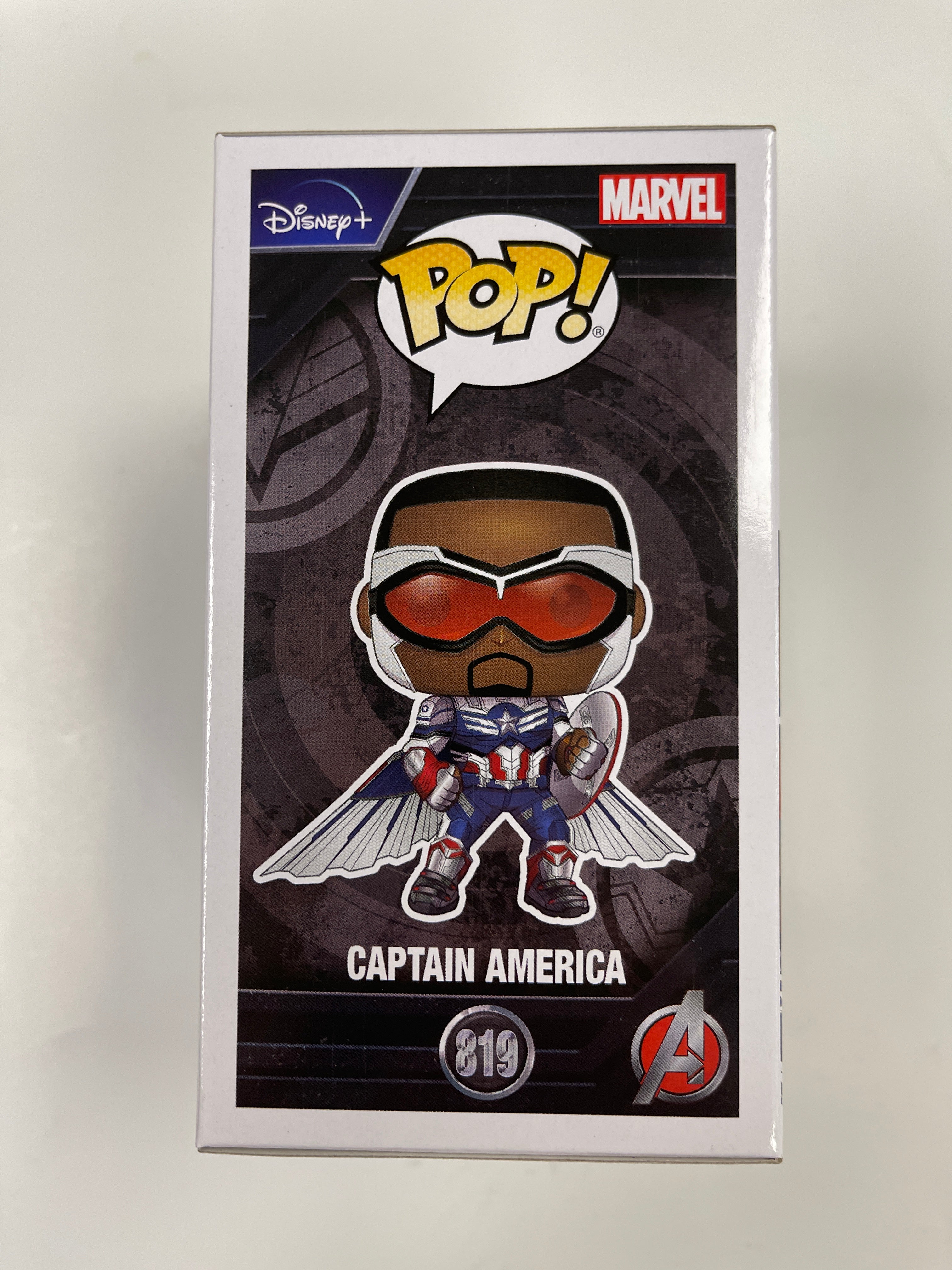 Funko Pop! Marvel Sam Wilson Captain America #819 GameStop Exclusive