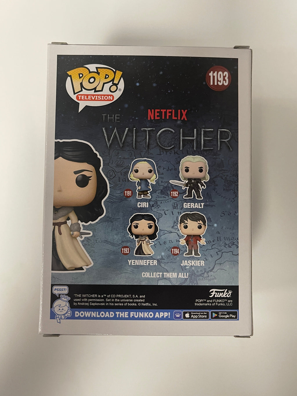 Funko Pop! Television Yennefer #1193 Netflix The Witcher 2021