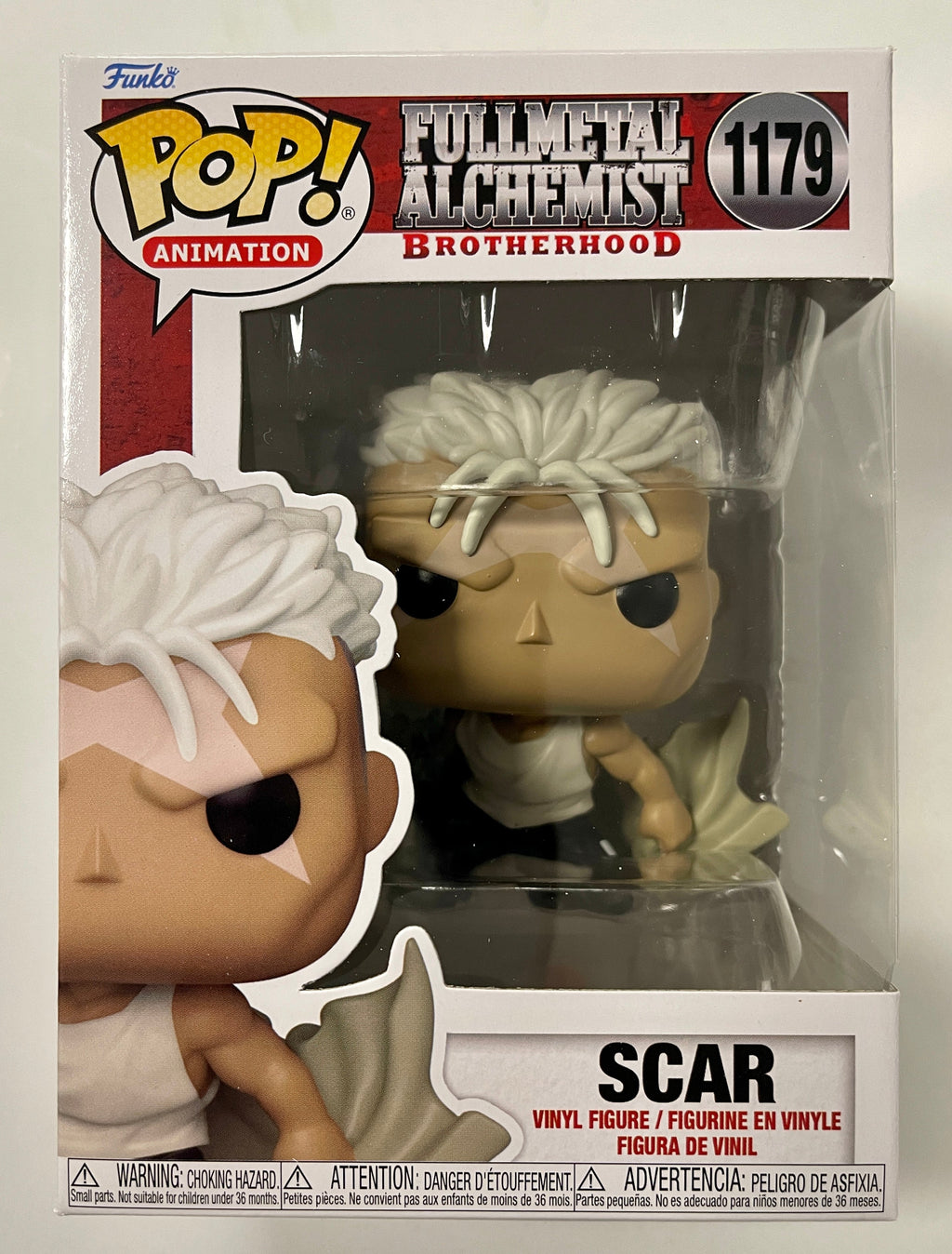 Funko Pop! Animation Scar #1179 FullMetal Alchemist Brotherhood 2022