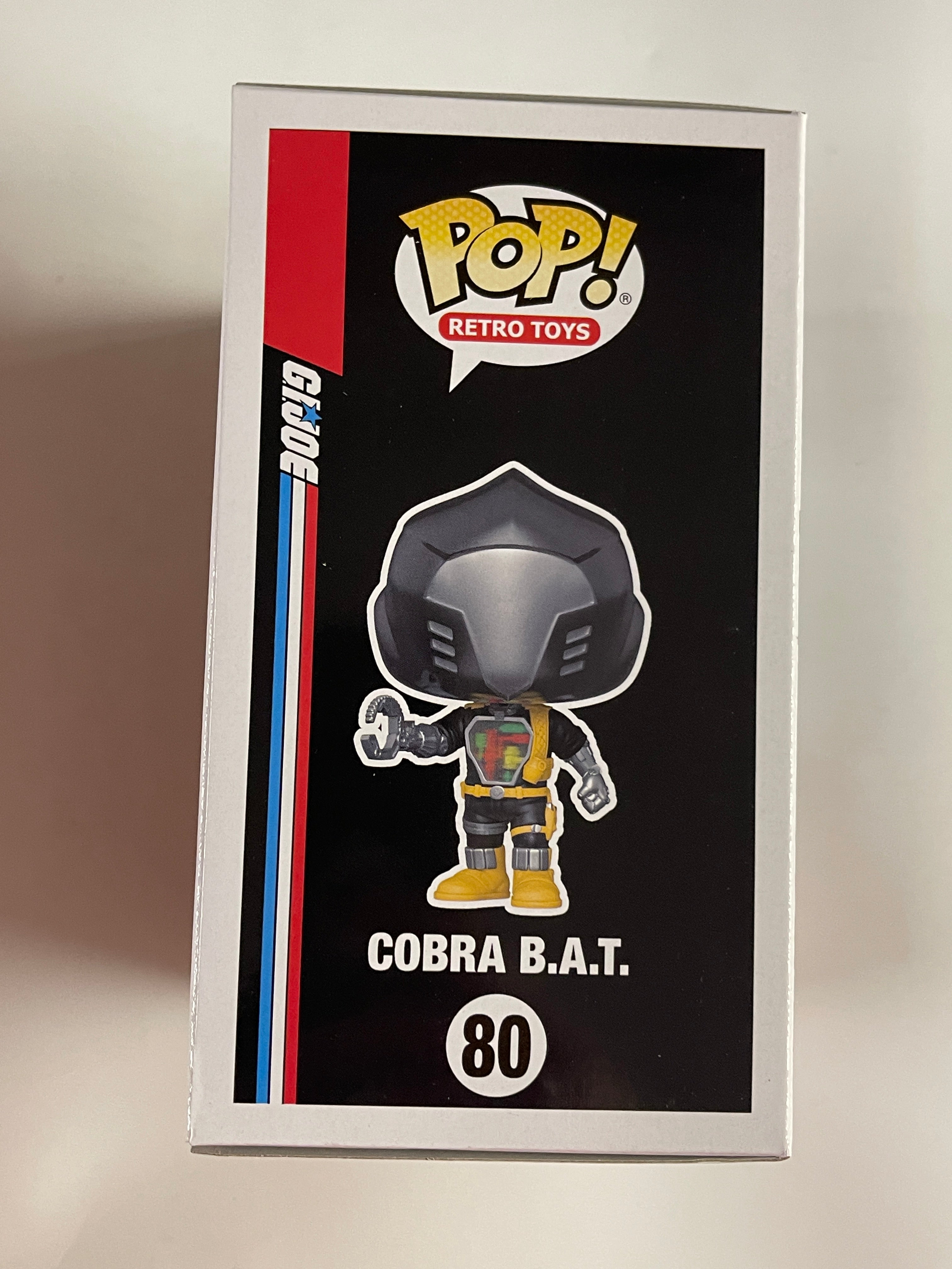 Funko Pop! GI JOE Cobra BAT B.A.T #80 SDCC Funkon 2021 Summer Con Exclusive