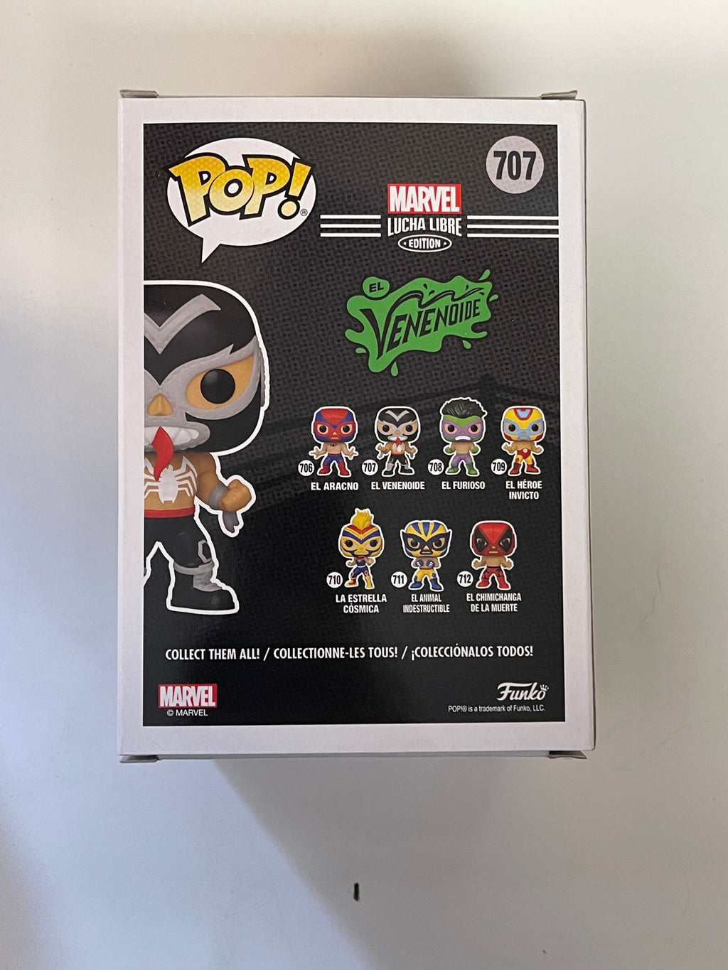 Funko Pop! Marvel El Venenoide #707 Lucha Libre 2021 Venom Luchador