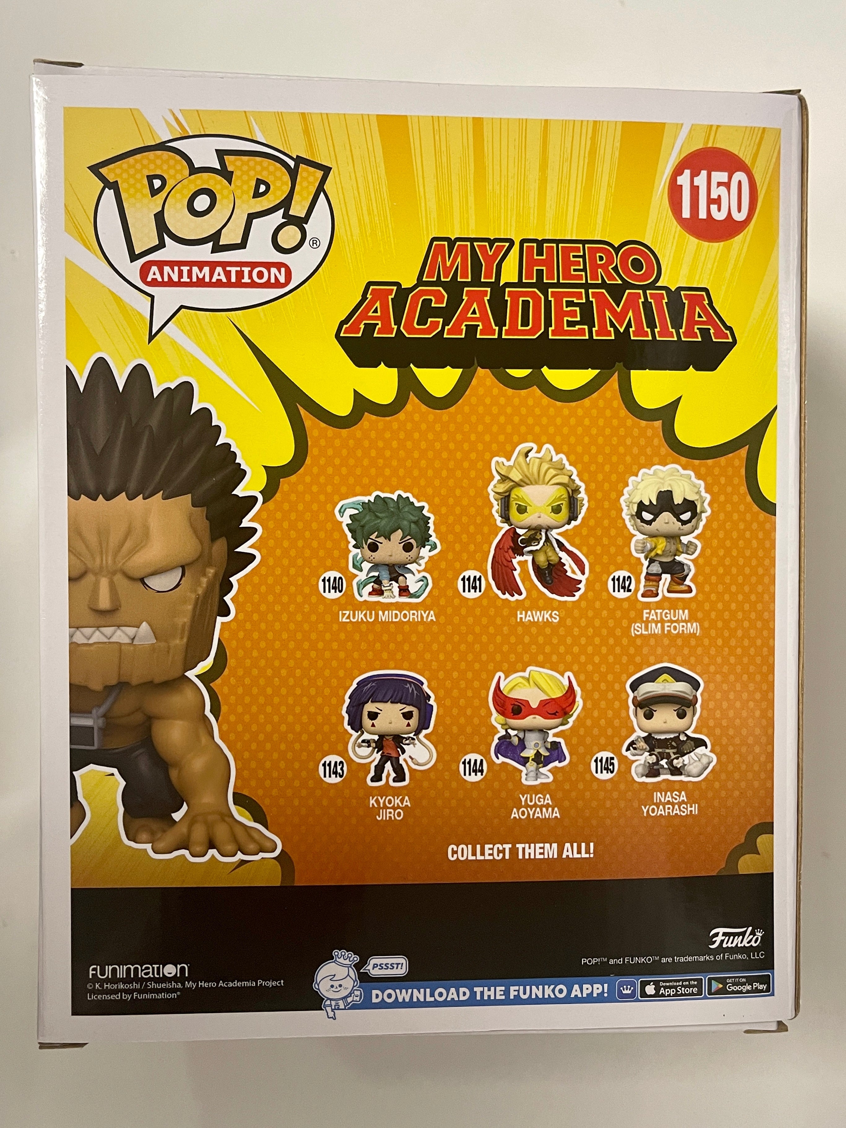 Funko Pop! Animation 6” Gigantomachia #1150 My Hero Academia MHA 2022 Specialty Series Exclusive
