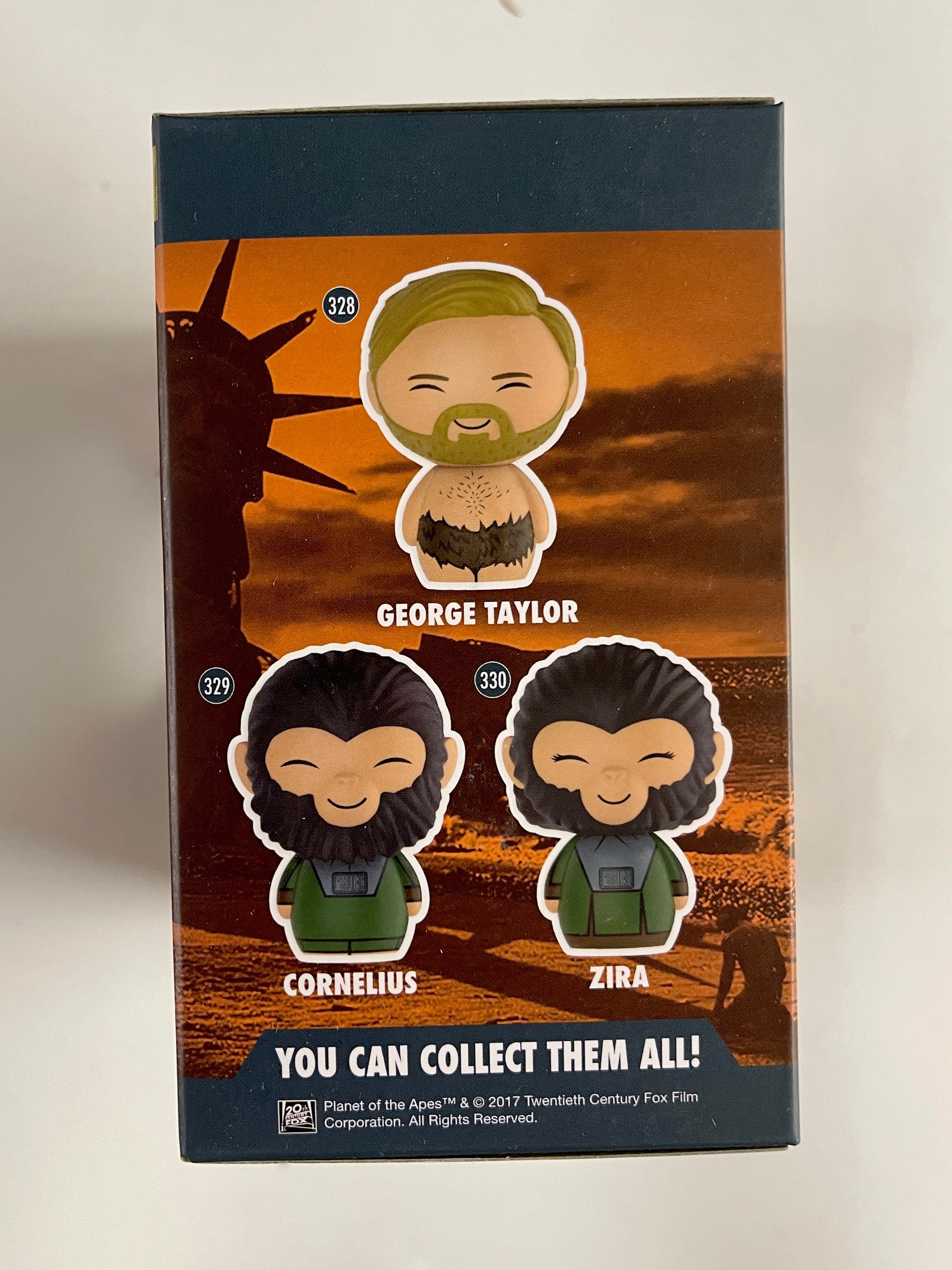 Funko Dorbz Movies George Taylor #328 Planet Of The Apes 2017 Vaulted