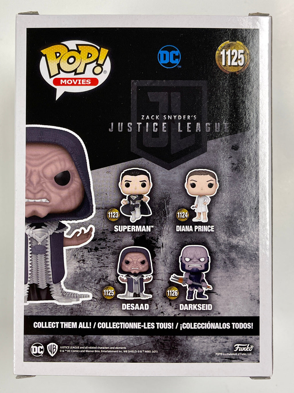 Funko Pop! DC Movies Desaad #1125 Zack Snyder’s Cut Justice League 2021