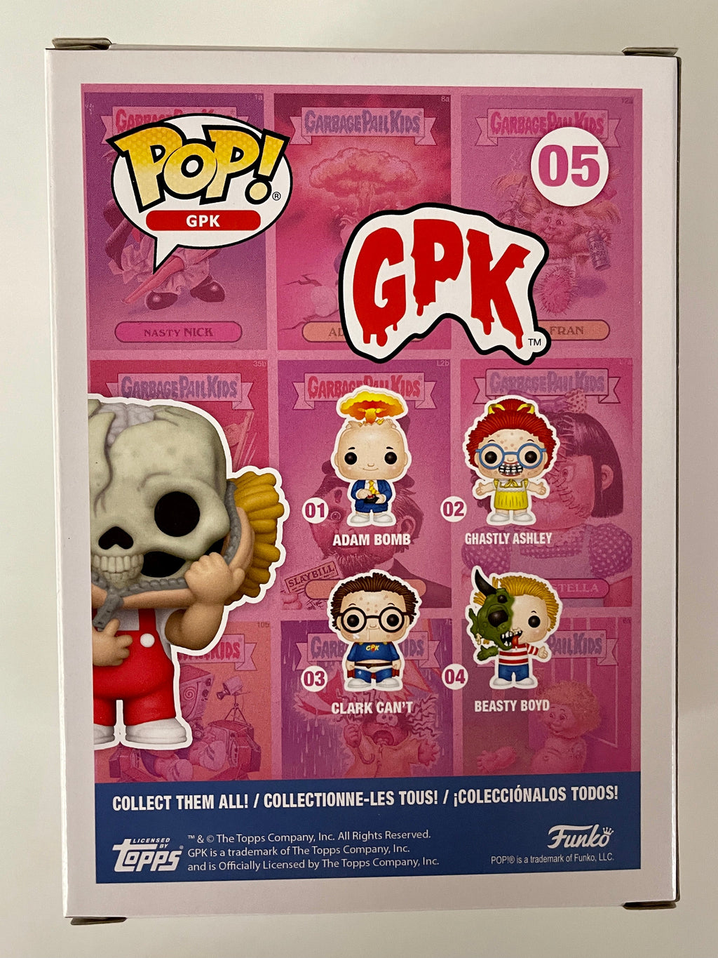 Funko Pop! GPK Bony Tony #05 Garbage Pail Kids ECCC Spring Con 2021 Exclusive