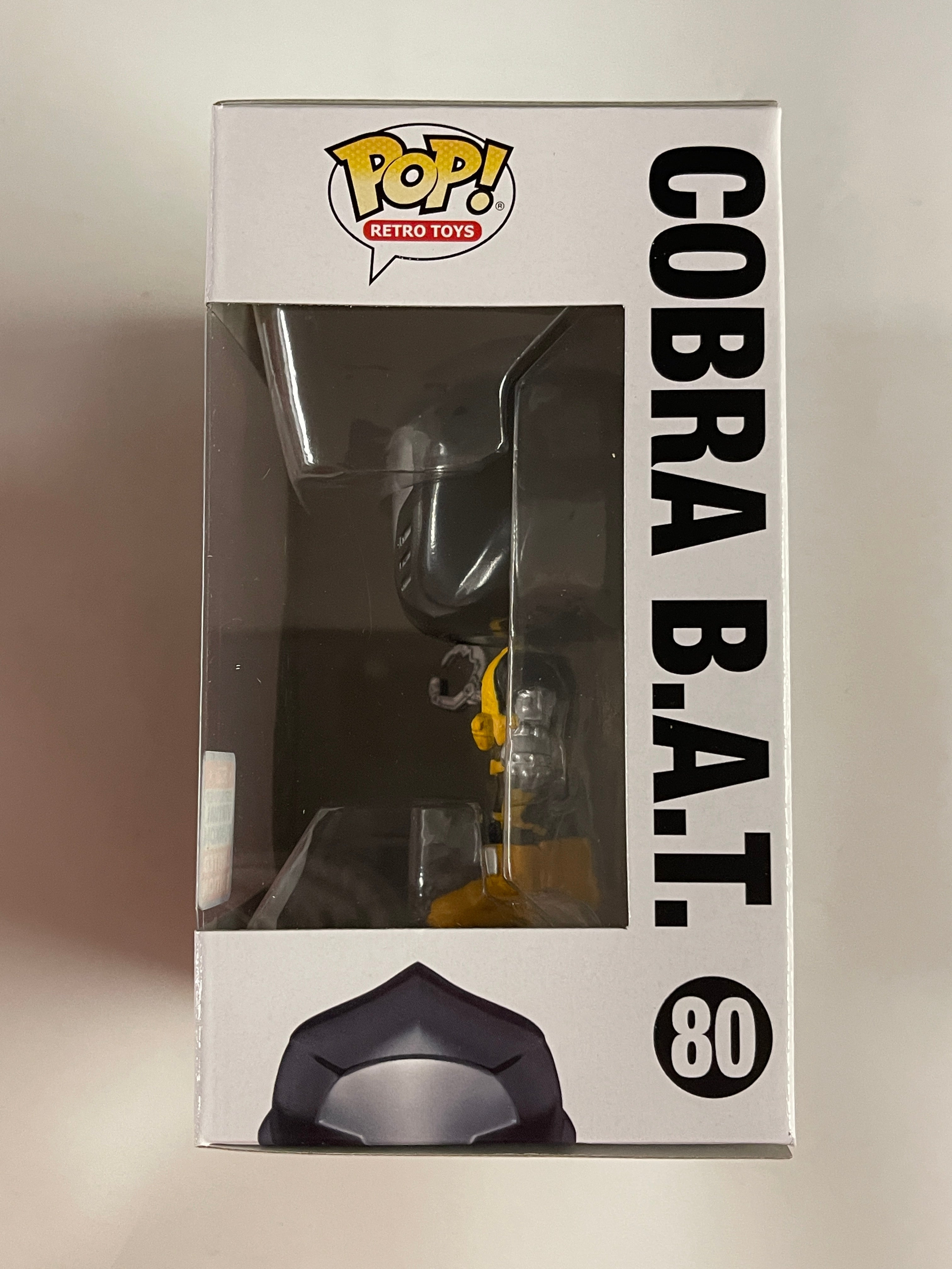 Funko Pop! GI JOE Cobra BAT B.A.T #80 SDCC Funkon 2021 Summer Con Exclusive