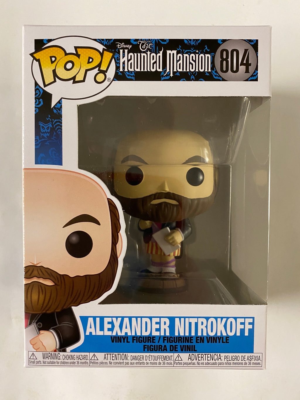 Funko Pop! Disney Alexander Nitrokoff #804 Haunted Mansion Portraits