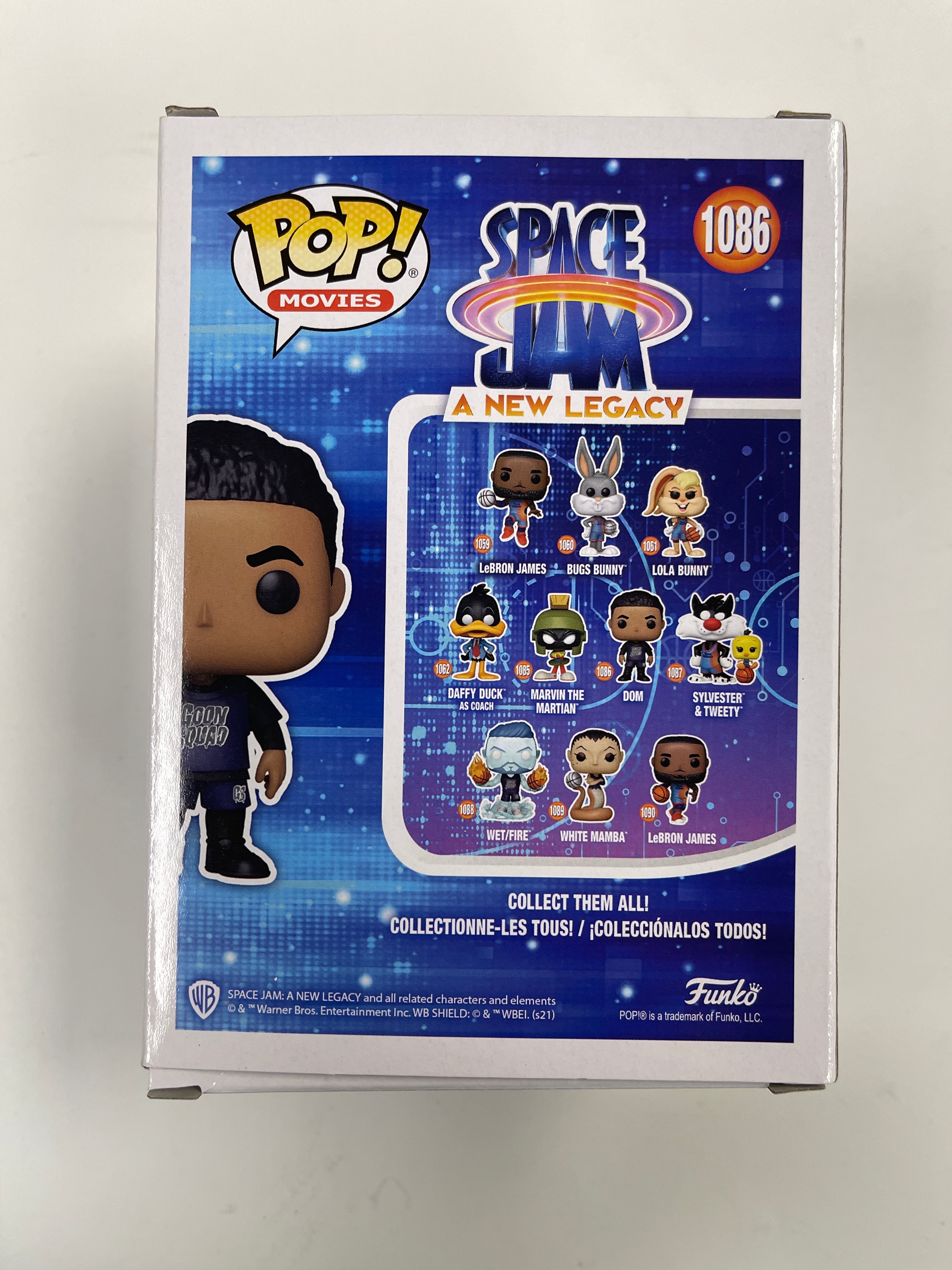 Funko Pop! Movies Dom #1086 Space Jam A New Legacy Looney Tunes 2021