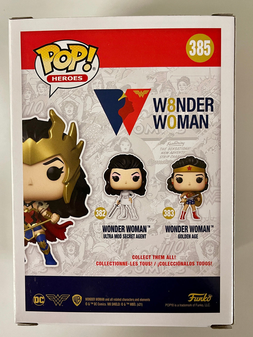 Funko Pop! DC Heroes Death Metal Woman #385 Previews PX Exclusive 80 Years