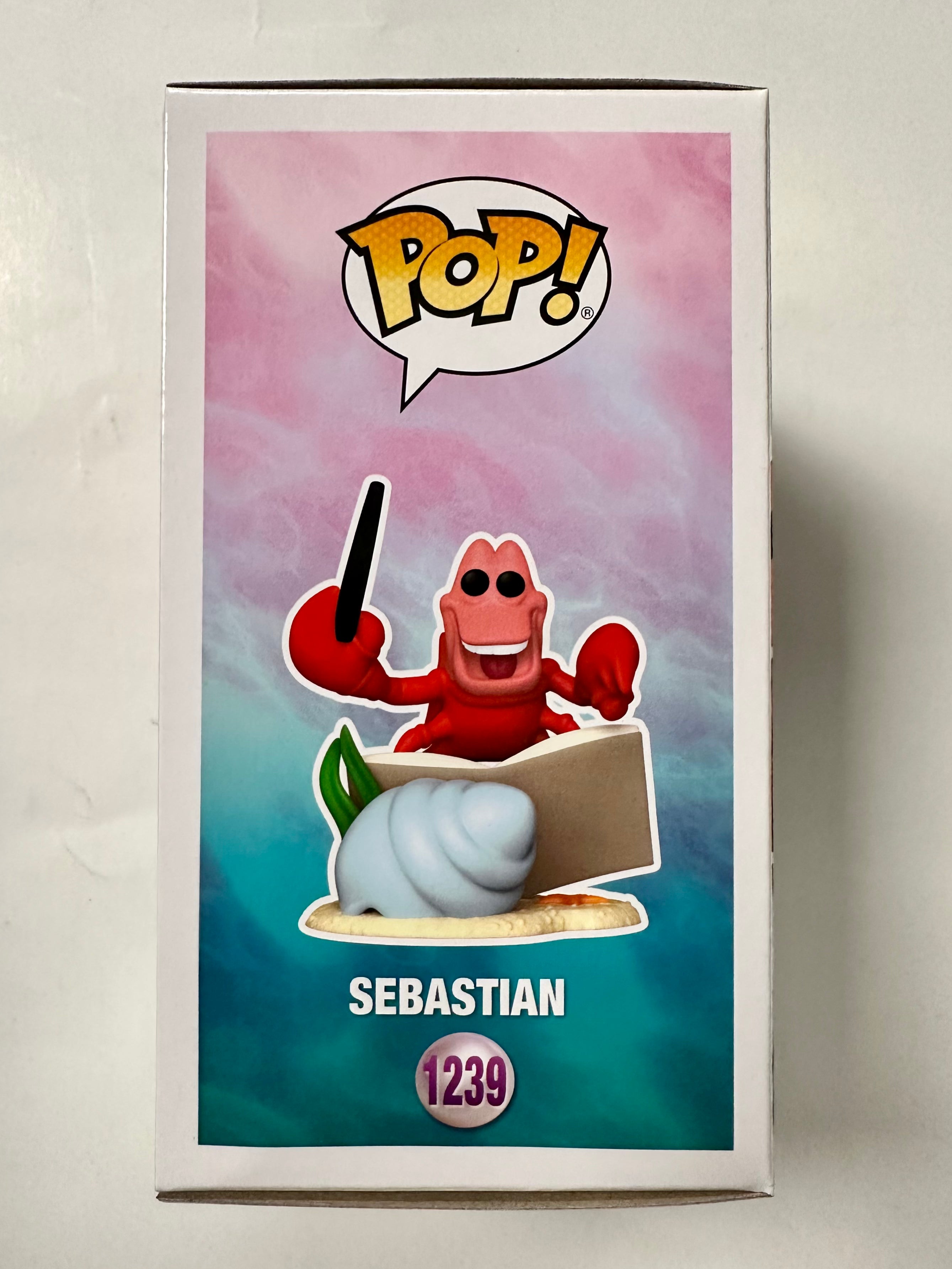 Funko Pop! Disney Conductor Sebastian #1139 The Little Mermaid 2022 EE Exclusive
