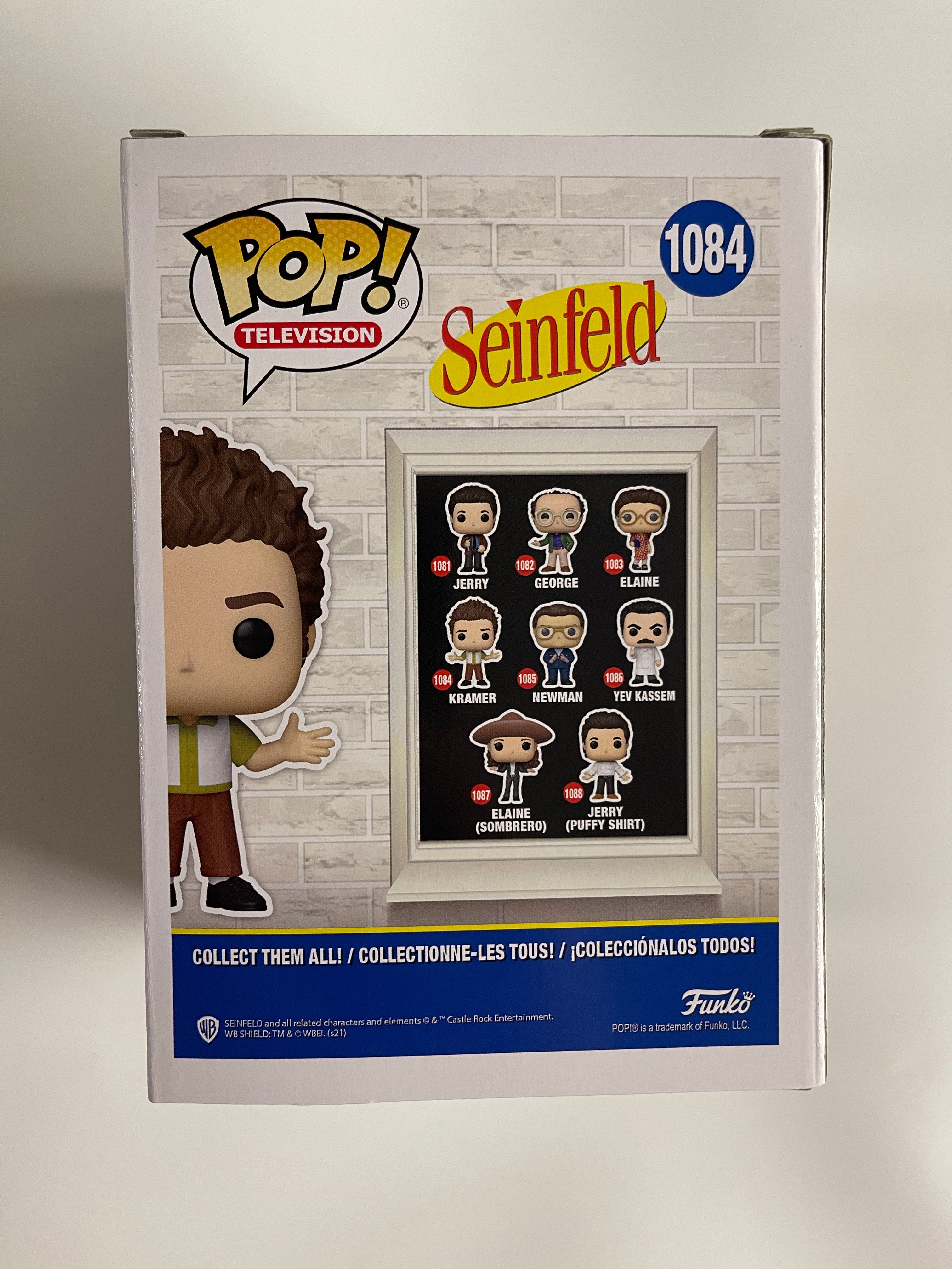 Funko Pop! Television Cosmo Kramer #1084 Seinfeld 2021