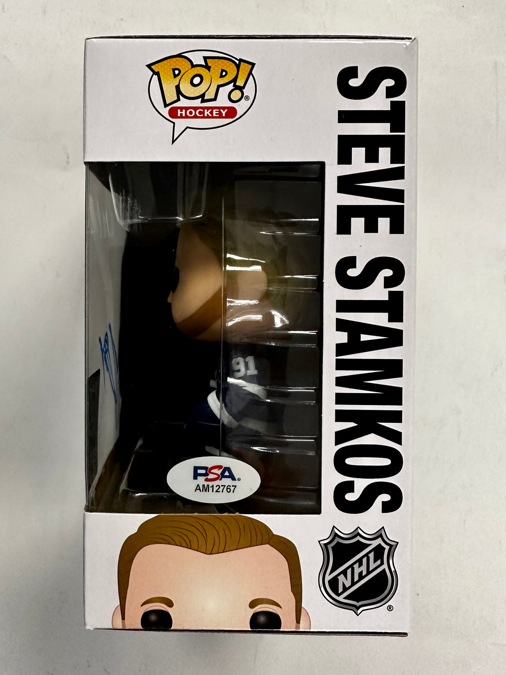 Steven Stamkos Signed NHL Tampa Bay Lightning Funko Pop! #08 With PSA/DNA COA