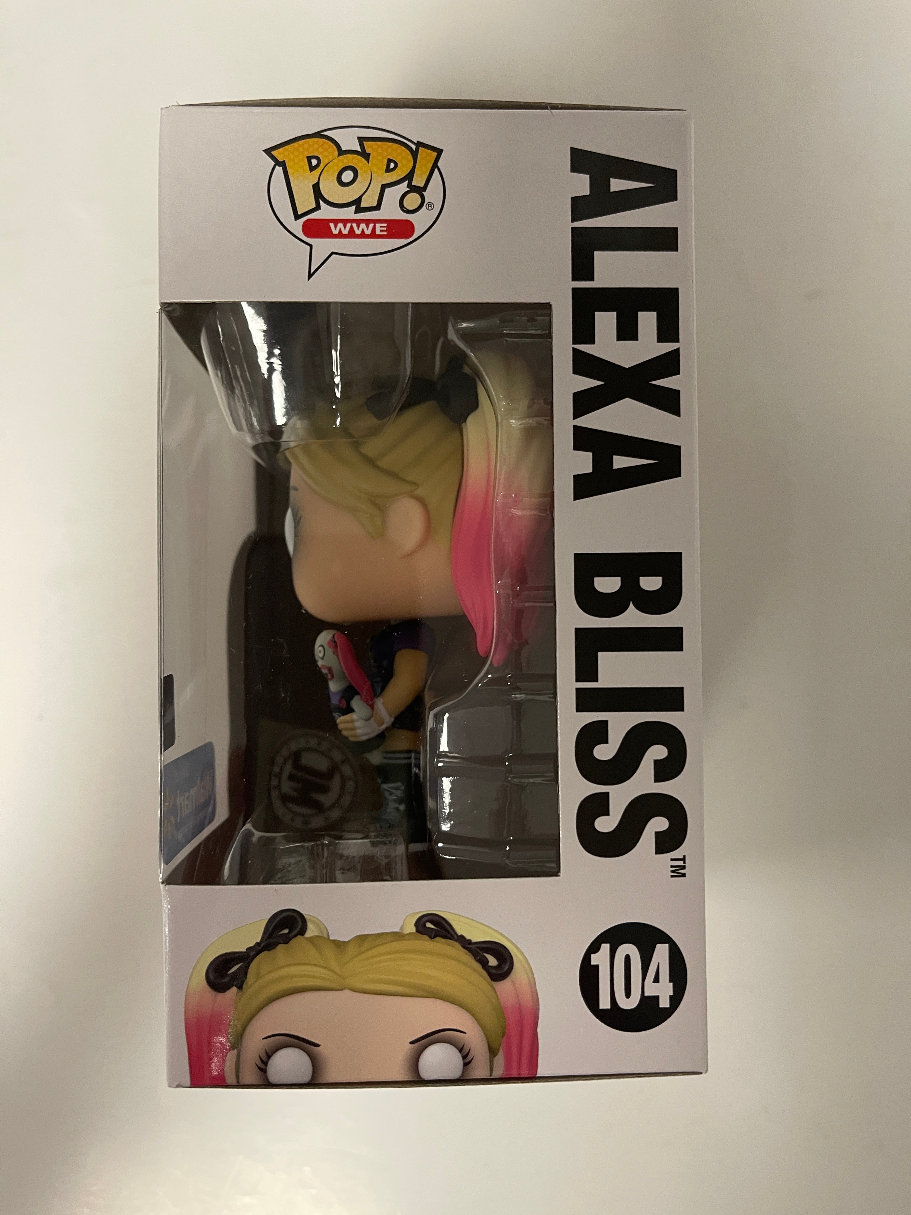 Funko Pop! WWE Diva Alexa Bliss With Doll #104 Walmart 2022 Exclusive