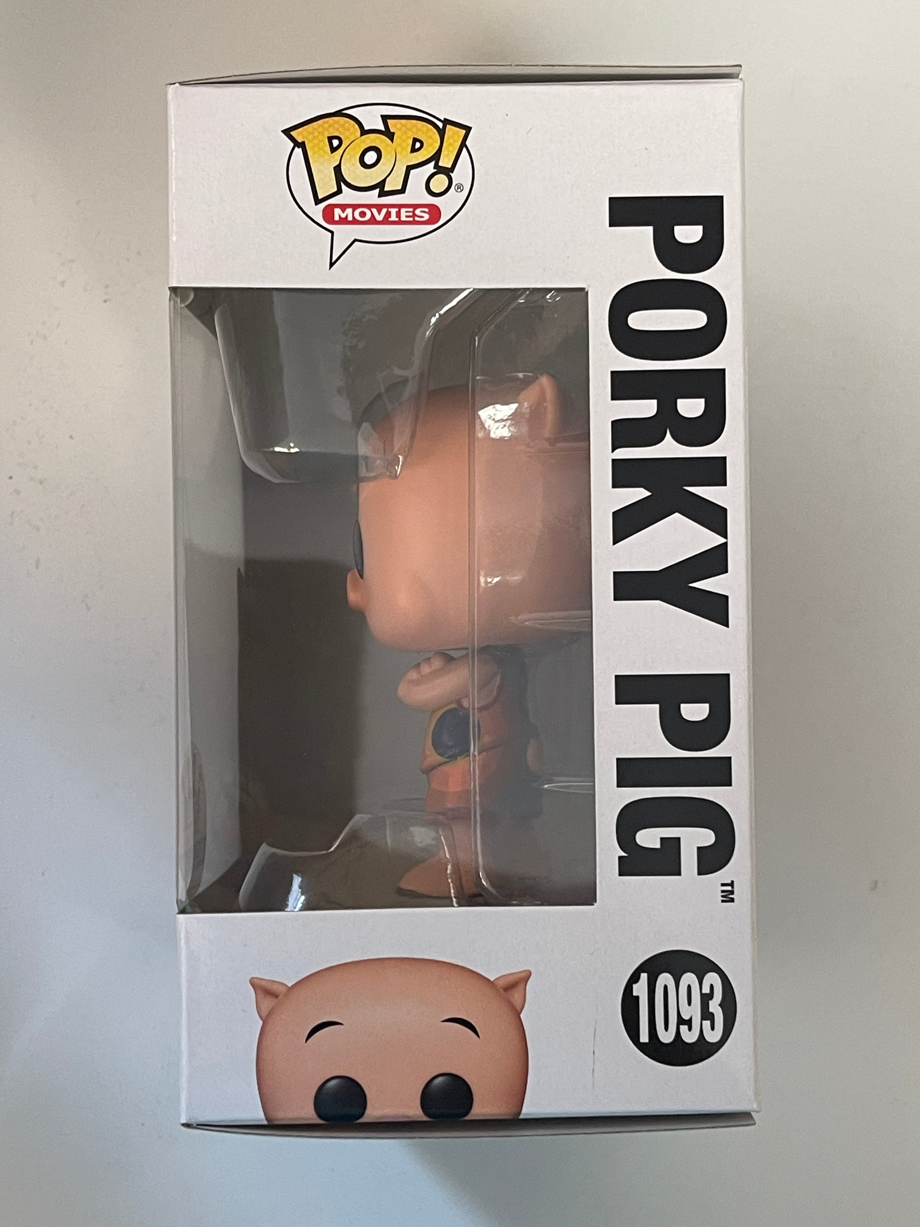 Funko Pop! Movies Porky Pig #1093 Space Jam 2 Funko Shop Exclusive Looney Tunes