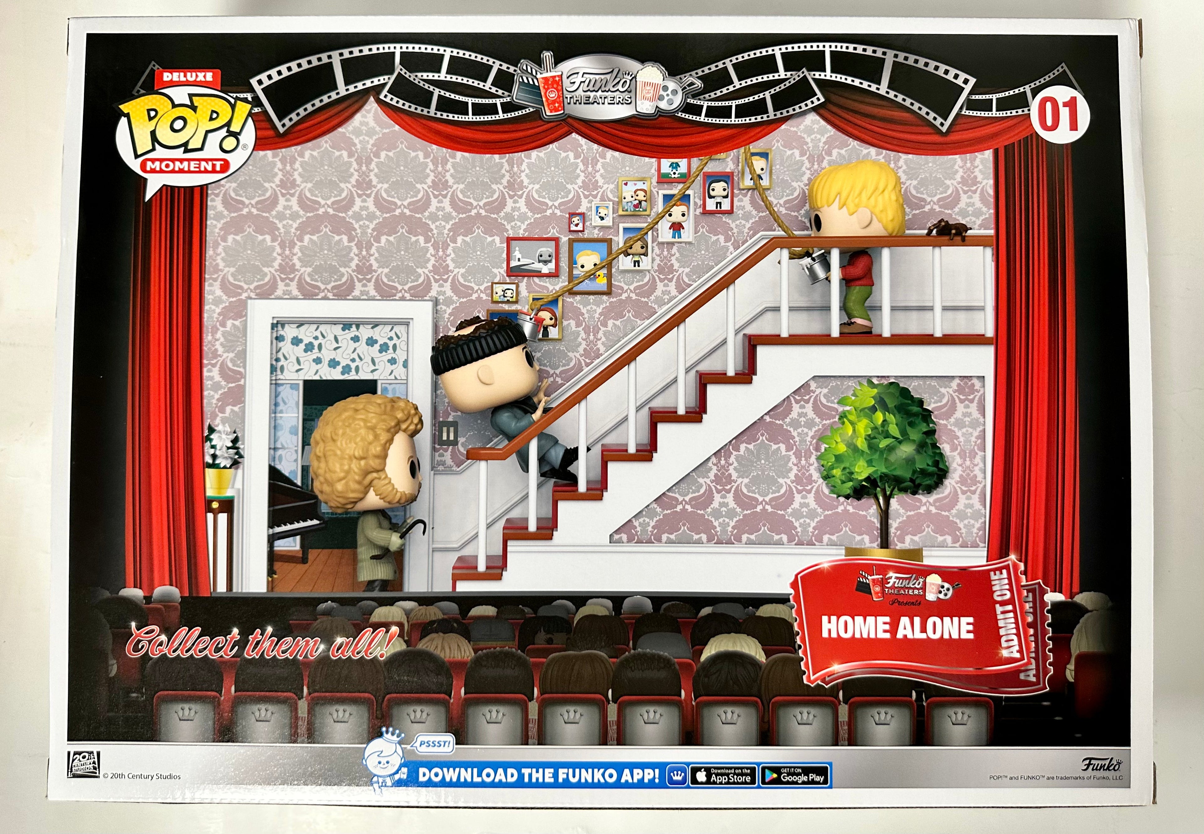 Funko Pop! Deluxe Moment Kevin McAllister, Marv & Harry #01 Home Alone 2022 Exclusive