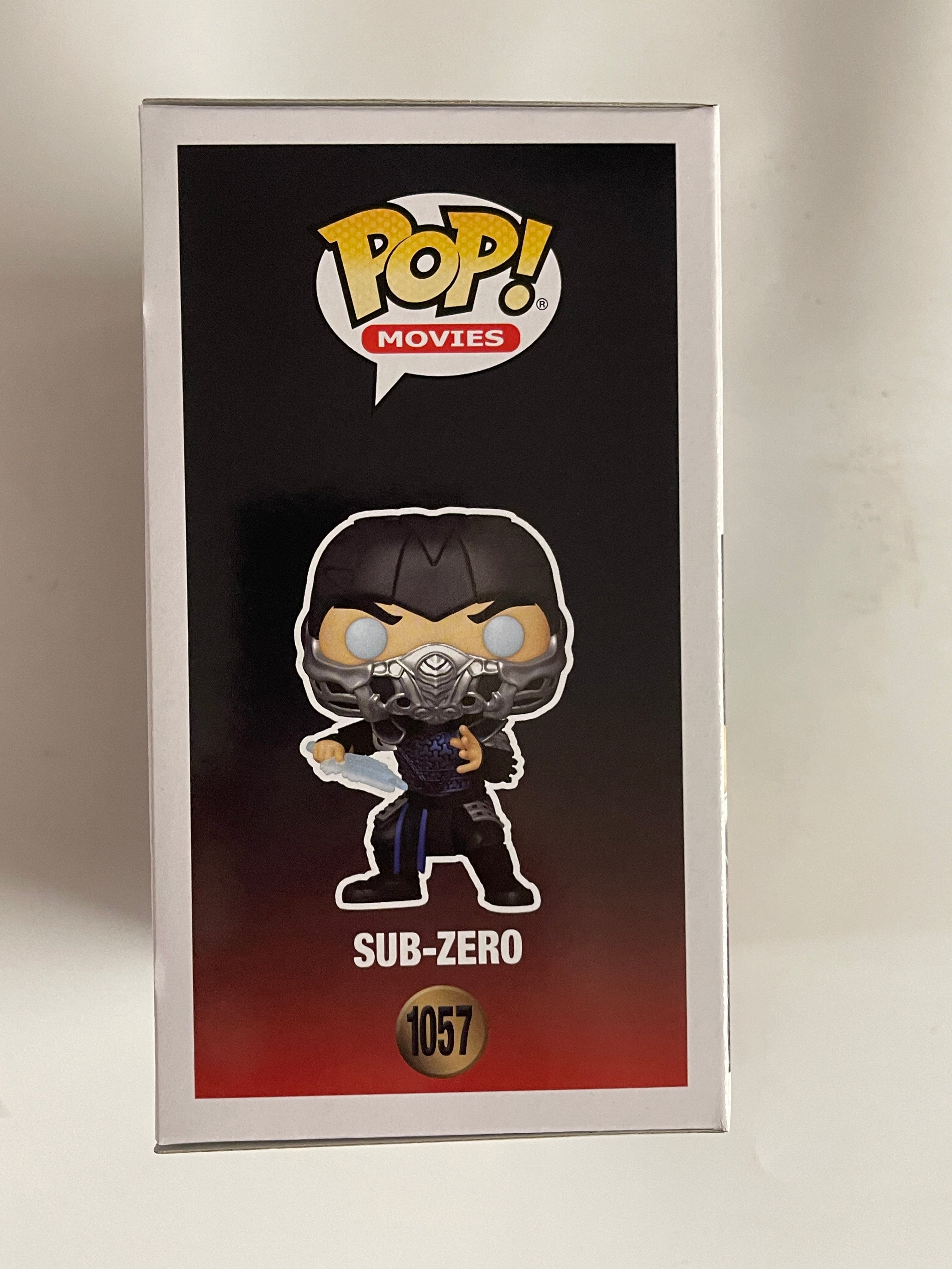 Funko Pop! Movies Mortal Kombat Sub-Zero #1057 Glow in the Dark EE Exclusive