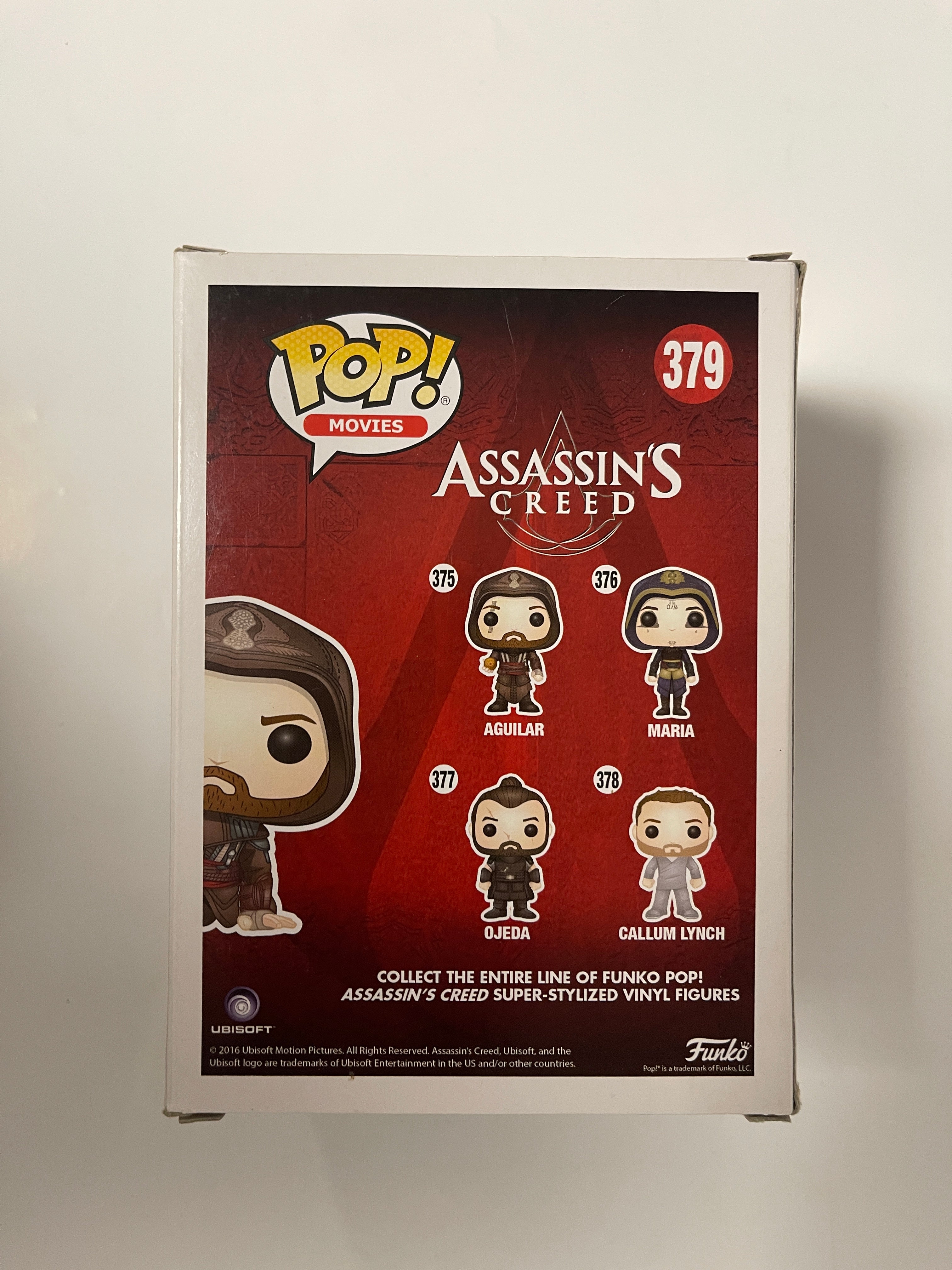 Funko Pop! Movies Aguilar Crouching #379 Assassin’s Creed Lootcrate Exclusive