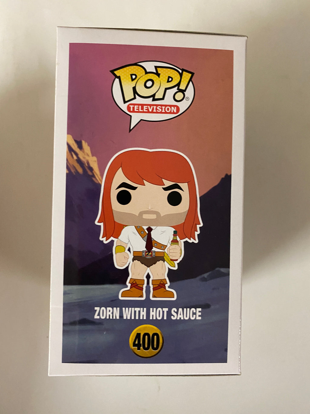 Funko Pop! Television Zorn Defender Of Zypheria W/ Hot Sauce #400 Vaulted 2016