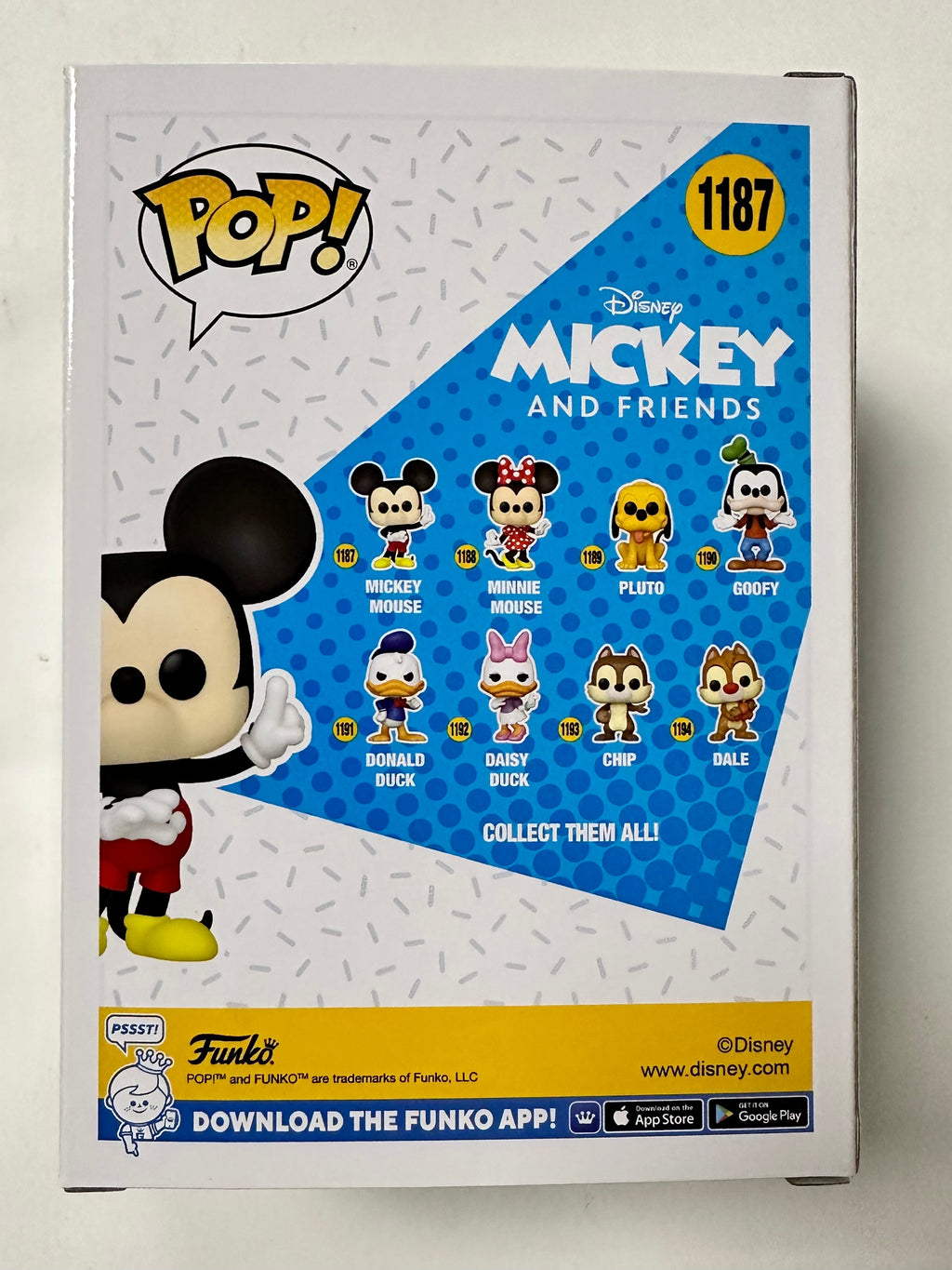 Funko Pop! Disney Classic Mickey Mouse #1187 Mickey & Friends 2022