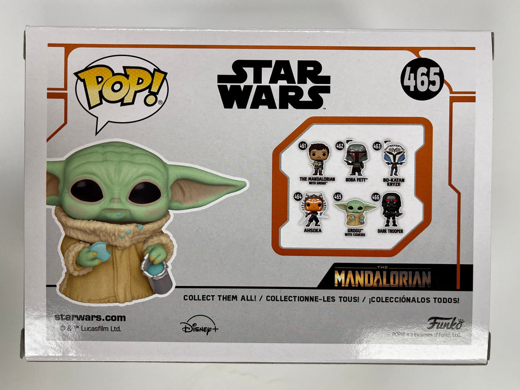 Funko Pop! Star Wars Grogu With Cookies #465 Mandalorian Baby Yoda Child