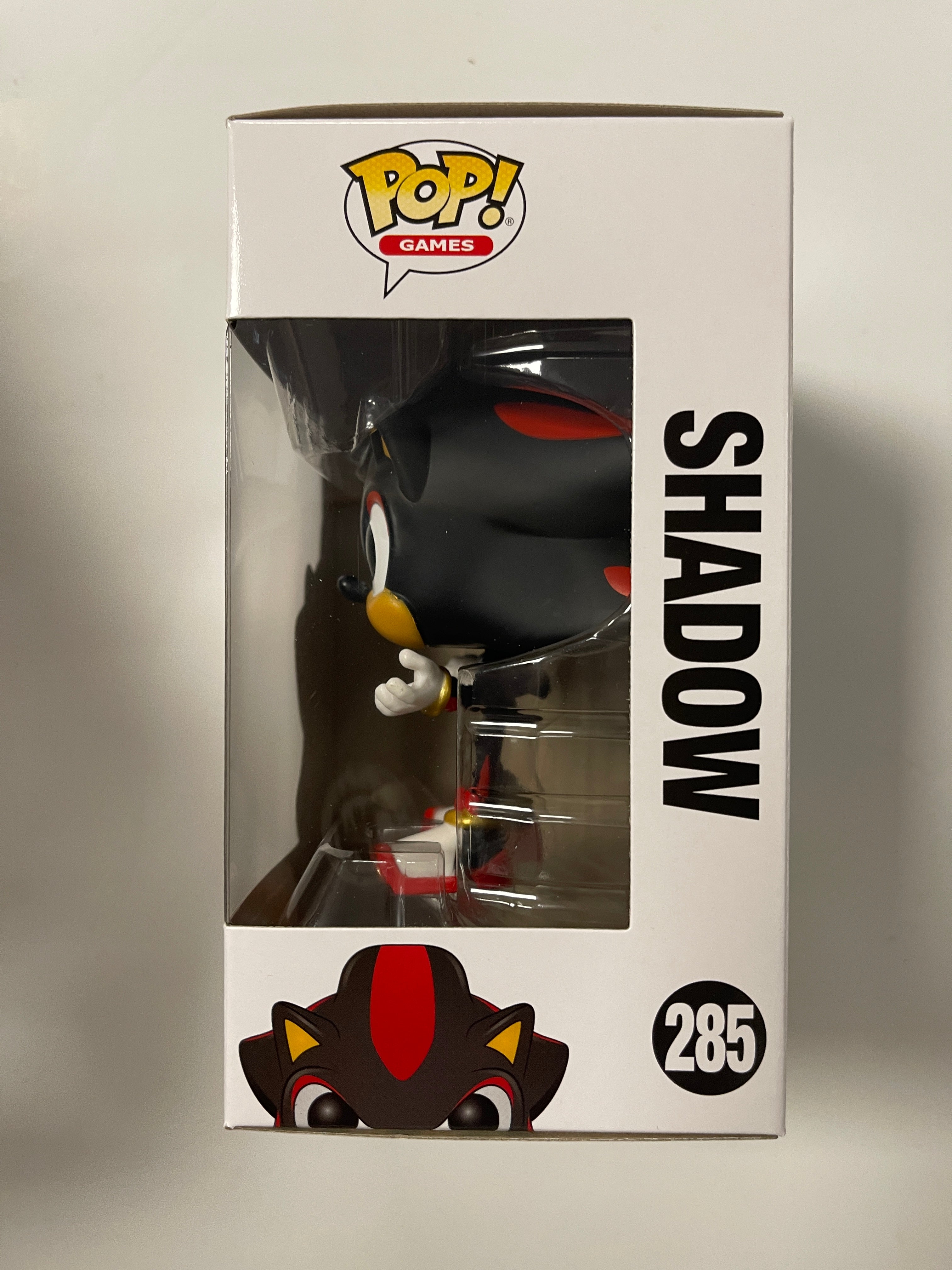Funko Pop! Games Shadow The Hedgehog #285 Sonic the Hedgehog Sega 2017