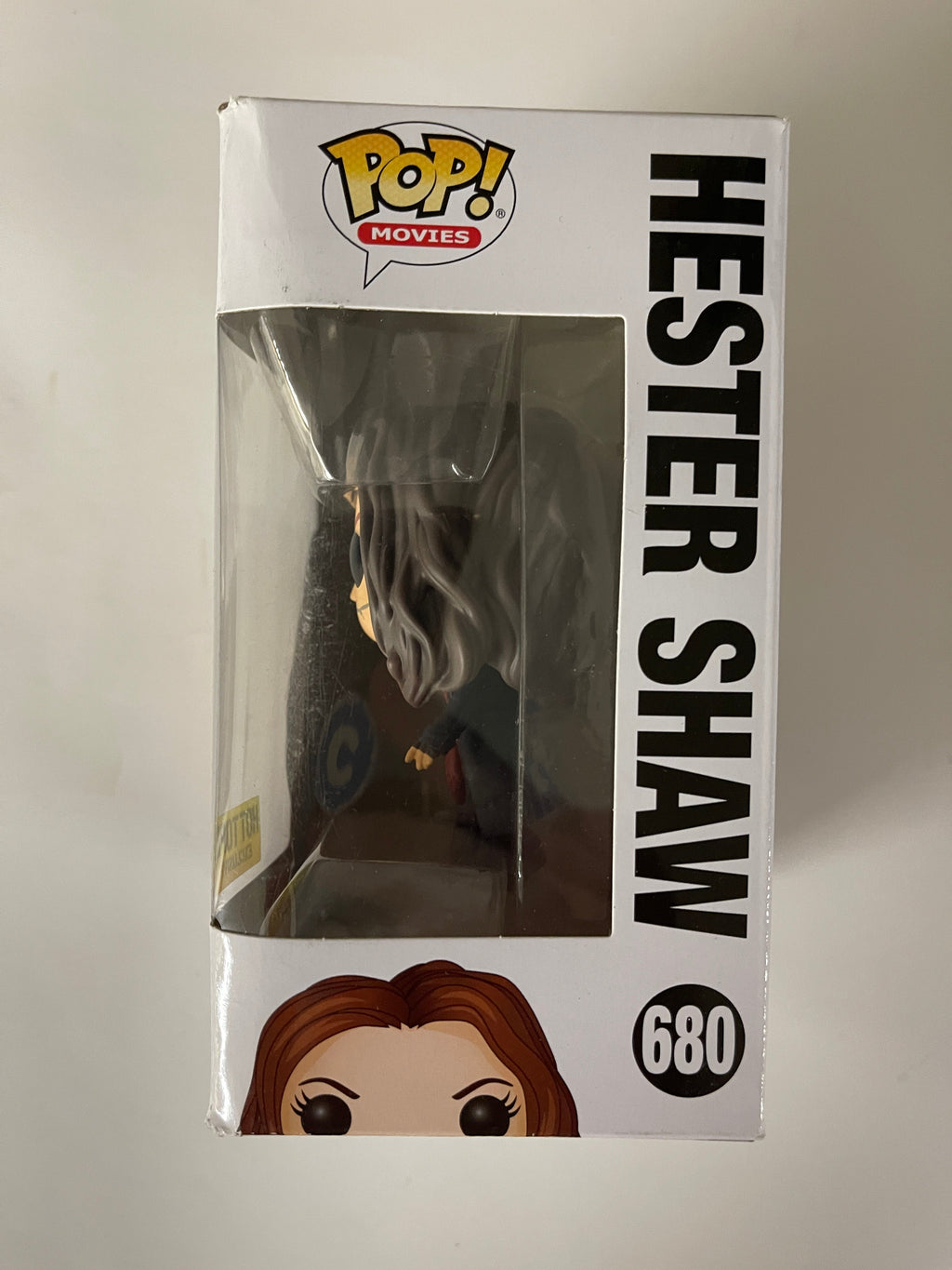Funko Pop! Movies Hester Shaw (Unmasked) #680 Mortal Engines Vaulted Exclusive Box Dmg