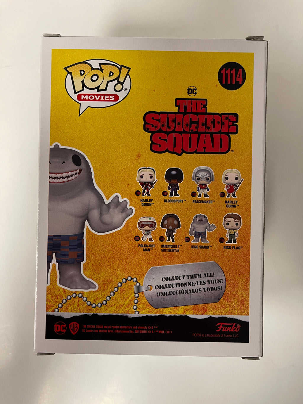 Funko Pop! Movies King Shark Waving #1114 The Suicide Squad 2021 DC Heroes