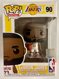Funko Pop! Basketball Lebron James In White Jersey #90 NBA Los Angeles LA Lakers