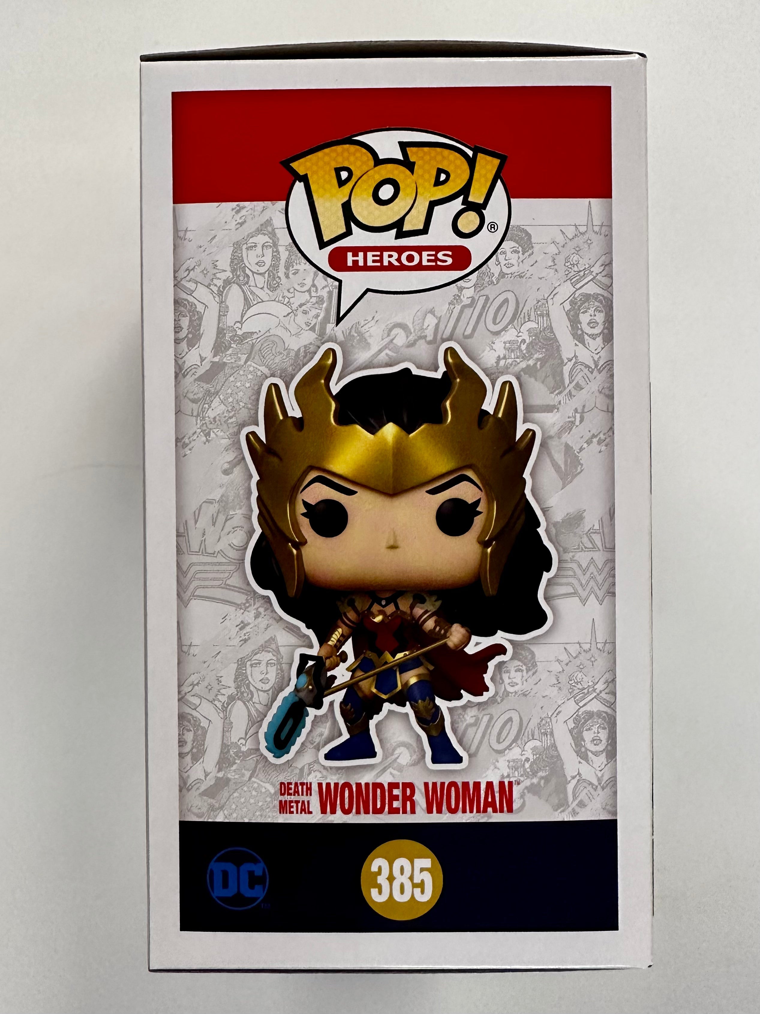 Funko Pop! Vinyl DC Heroes Death Metal Woman #385 Previews PX Exclusive 80 Years