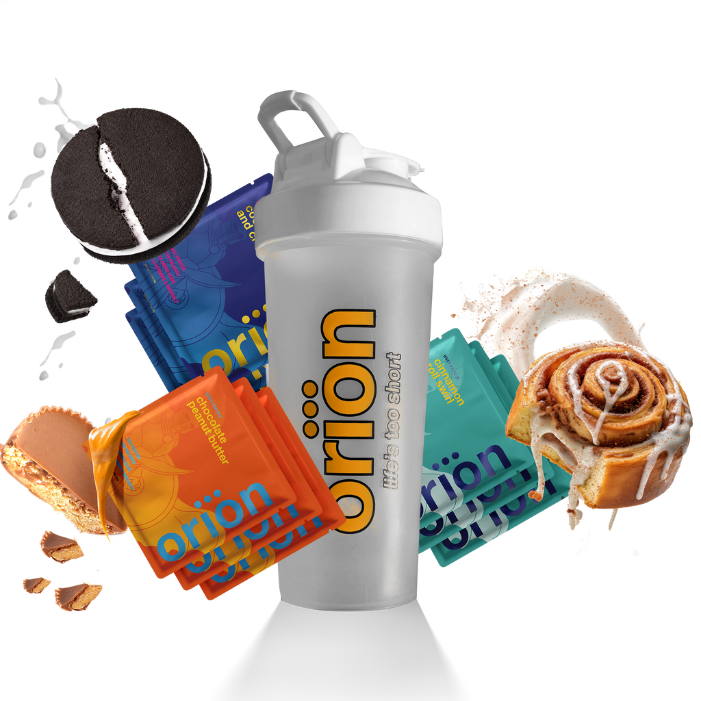 9 Loaded Protein Samples + Shaker Bottle