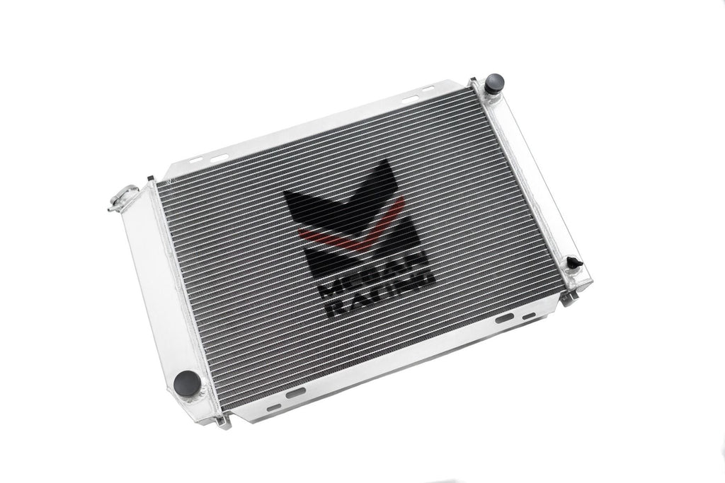 Megan Racing Radiator for Ford Mustang 1979-1993, All Aluminum, 50mm Heat Exchanger, Direct Bolt On MR-RT-FM79