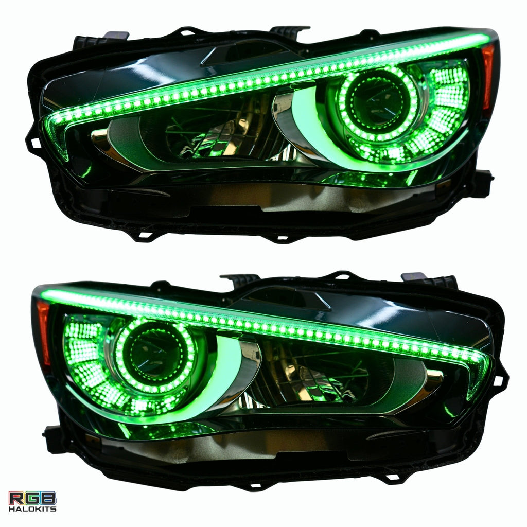 Infiniti Q50 Multicolor Flow DRL Boards (2014 - 2024) - PhishStones Products