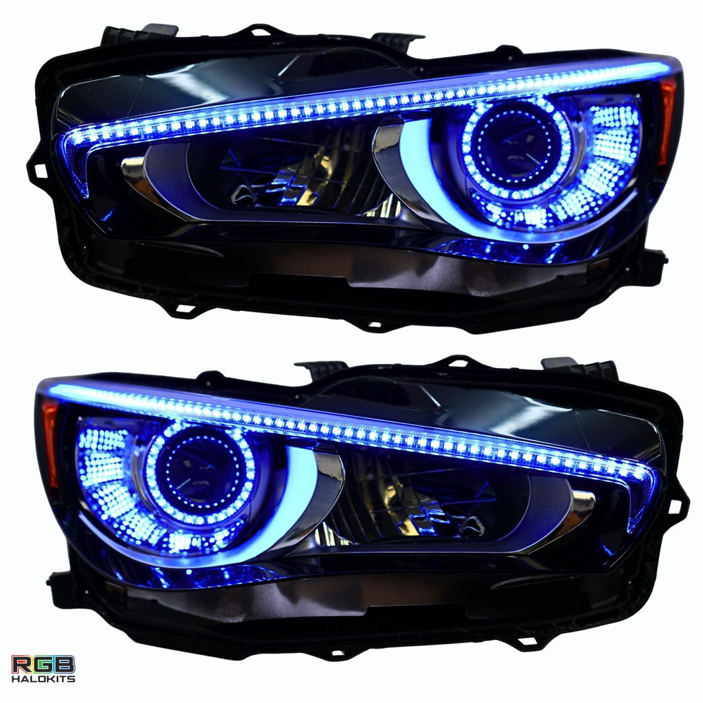 Infiniti Q50 Multicolor Flow DRL Boards (2014 - 2024) - PhishStones Products