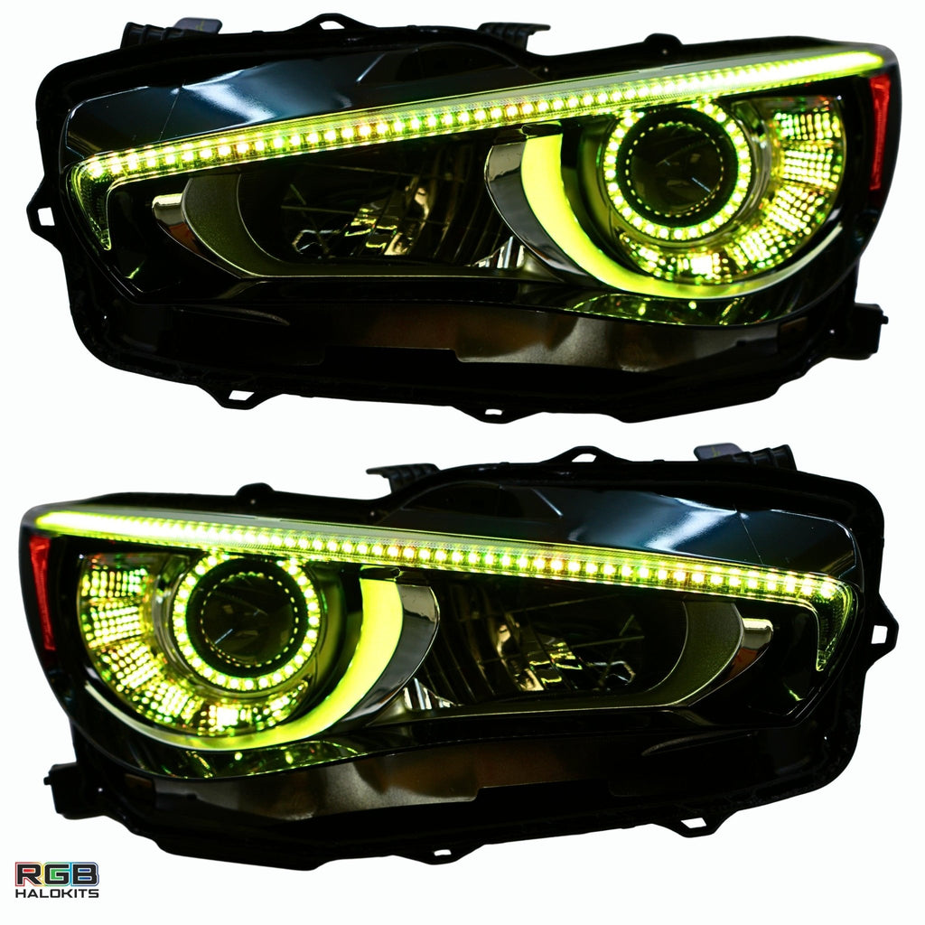 Infiniti Q50 Multicolor Flow DRL Boards (2014 - 2024) - PhishStones Products