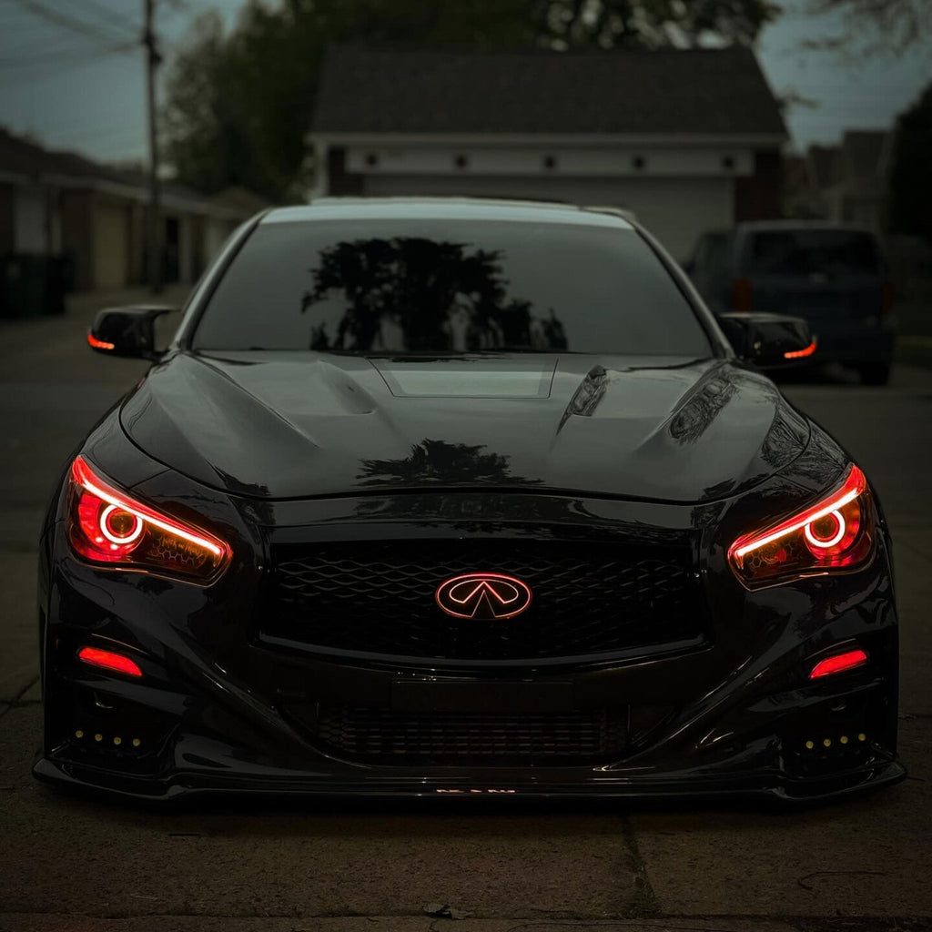 Infiniti Q50 Multicolor Flow DRL Boards (2014 - 2024) - PhishStones Products