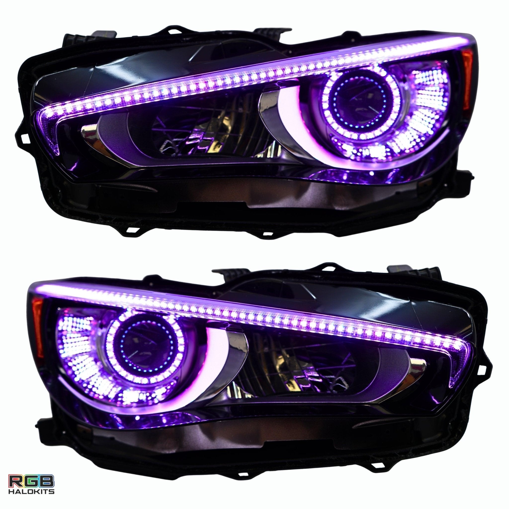 Infiniti Q50 Multicolor Flow DRL Boards (2014 - 2024) - PhishStones Products